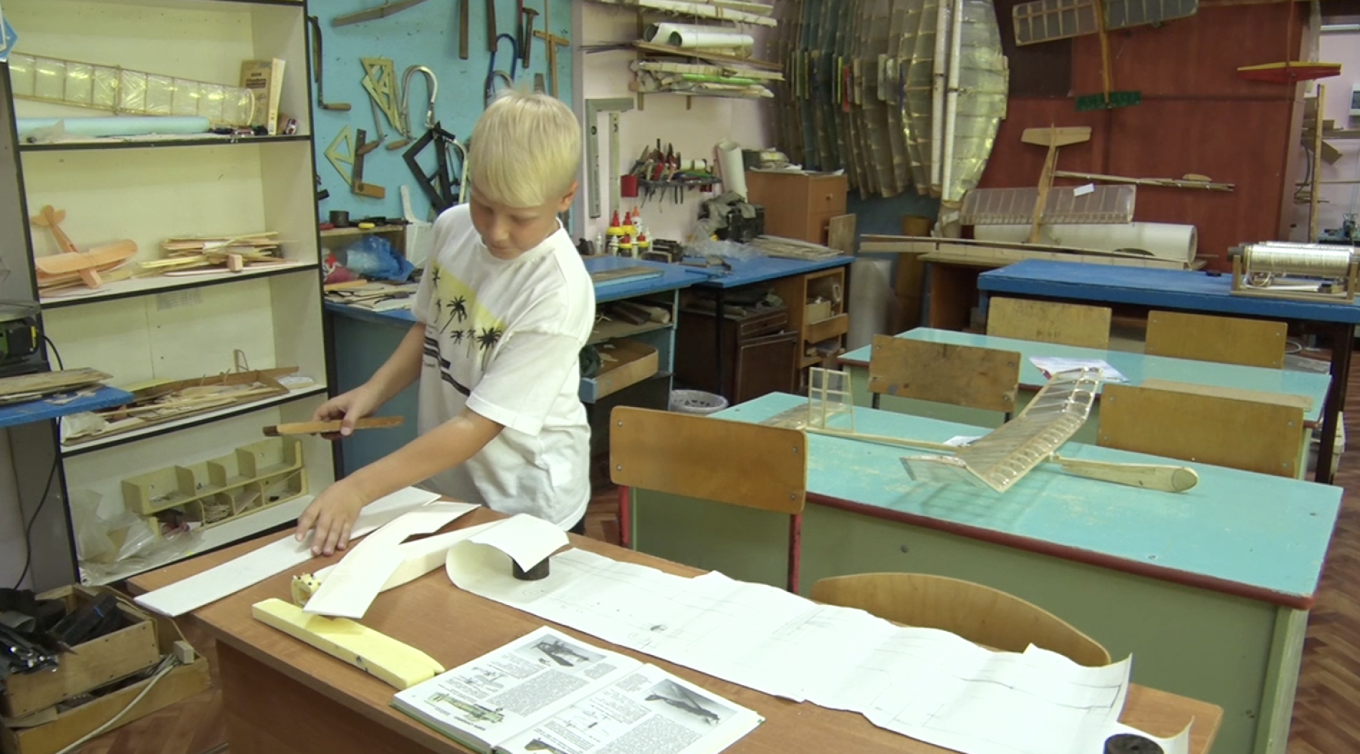 Клин, общество, образование, дети, авиамоделирование,