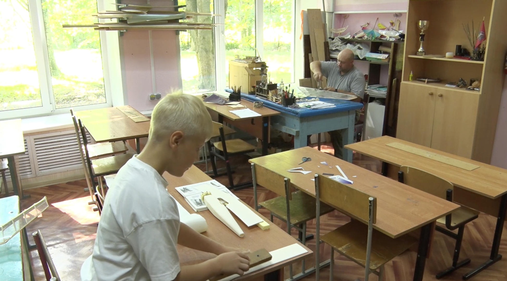 Клин, общество, образование, дети, авиамоделирование,