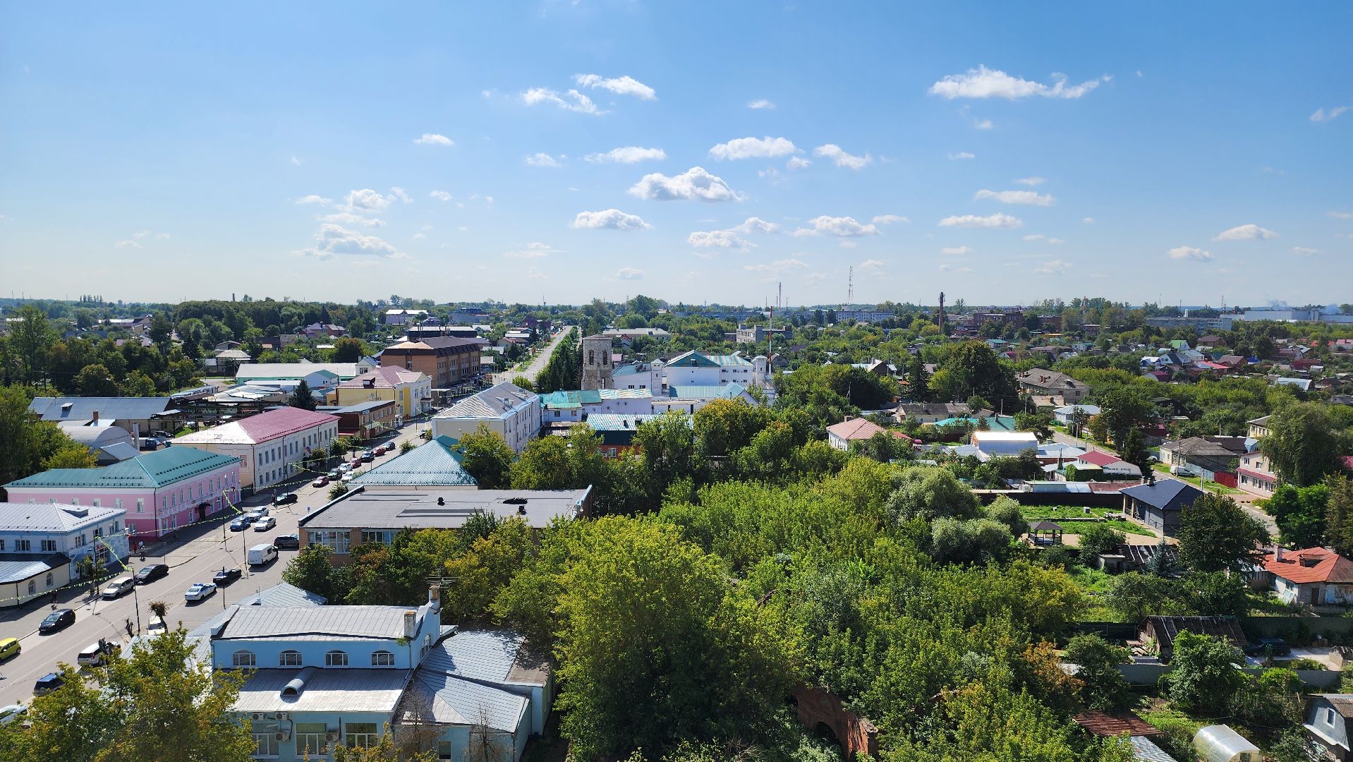 кашира, Введенская церковь, заводчик часов, символ Каширы, старинные часы,