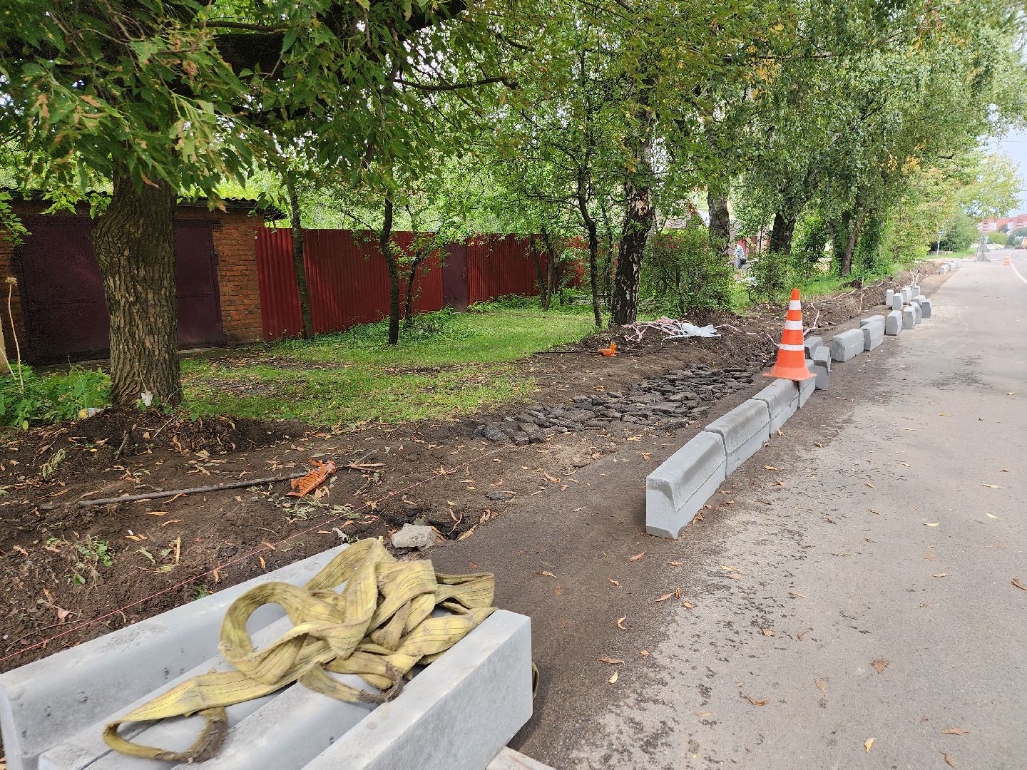 серпухов, подмосковье, ремонт дороги,