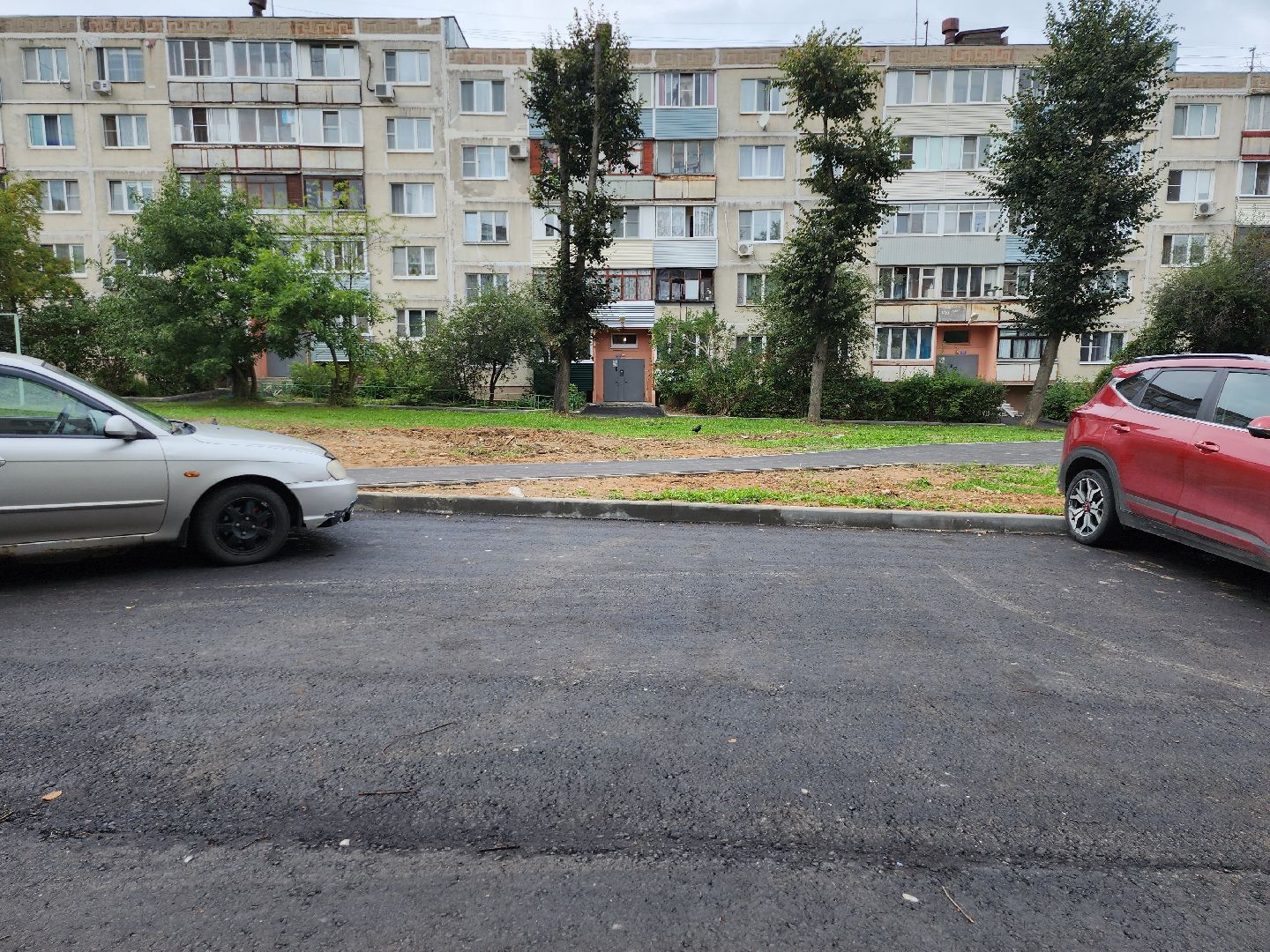 серпухов, подмосковье, комплексное благоустройство двора,