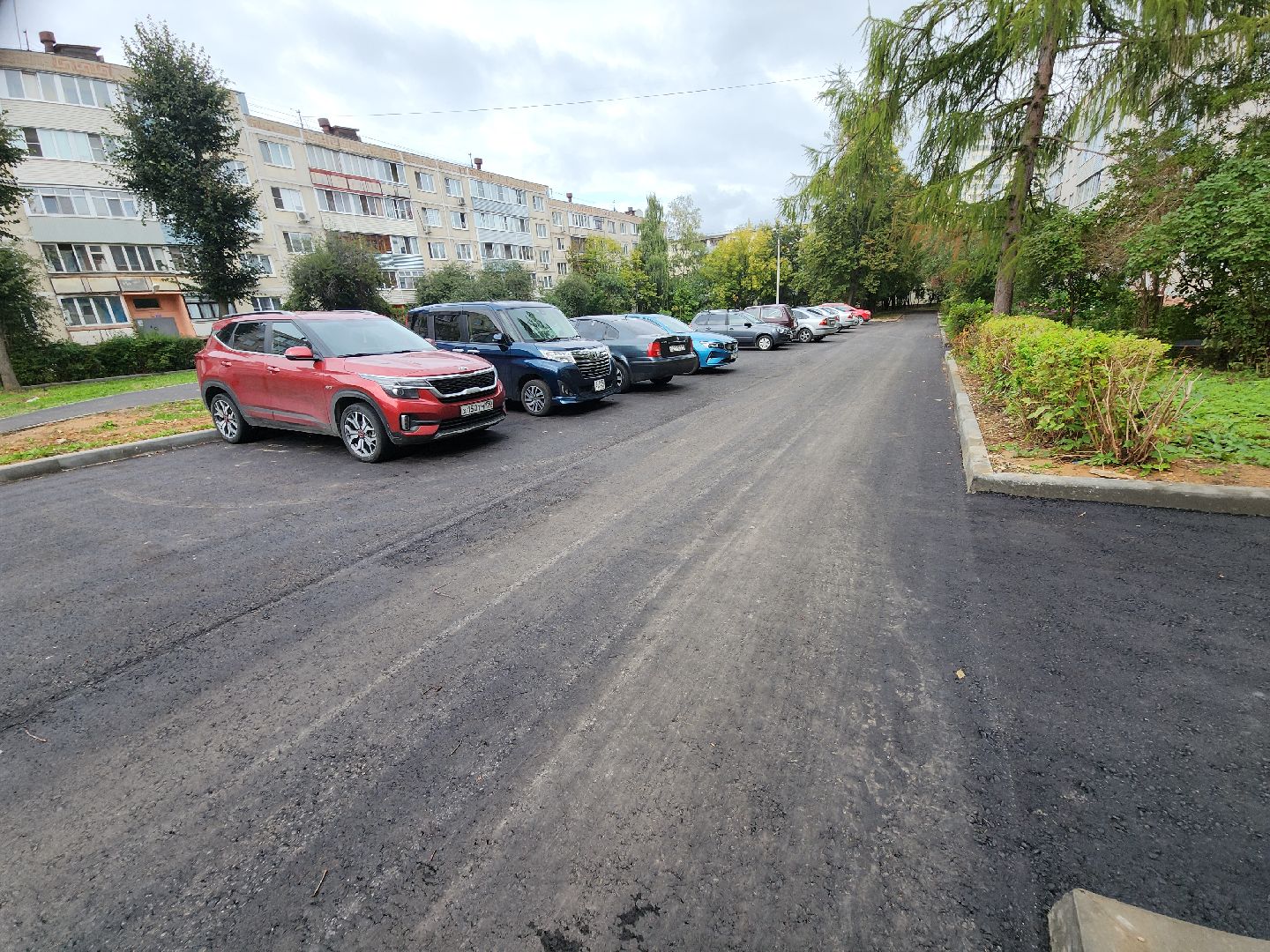 серпухов, подмосковье, комплексное благоустройство двора,