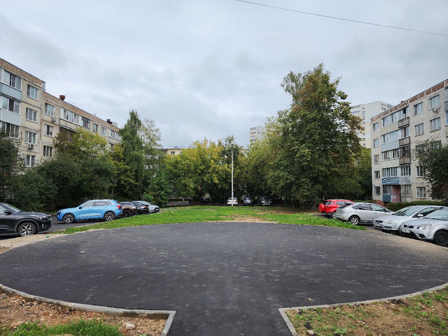 серпухов, подмосковье, комплексное благоустройство двора,