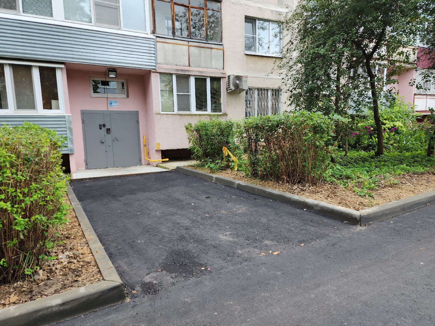 серпухов, подмосковье, комплексное благоустройство двора,