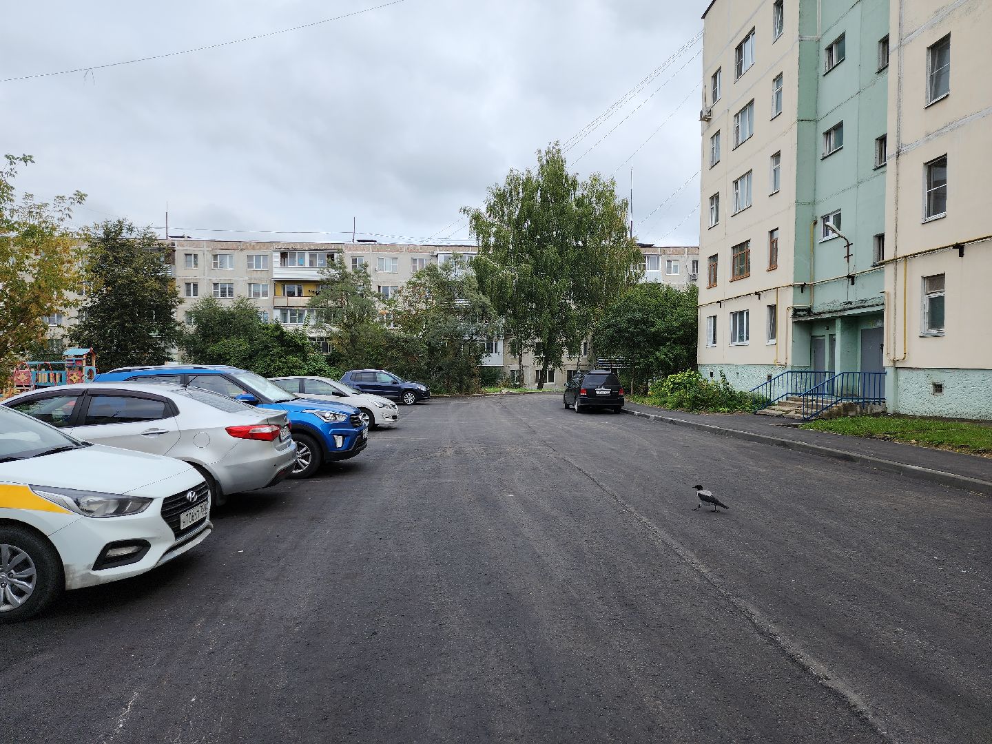 серпухов, подмосковье, комплексное благоустройство двора,