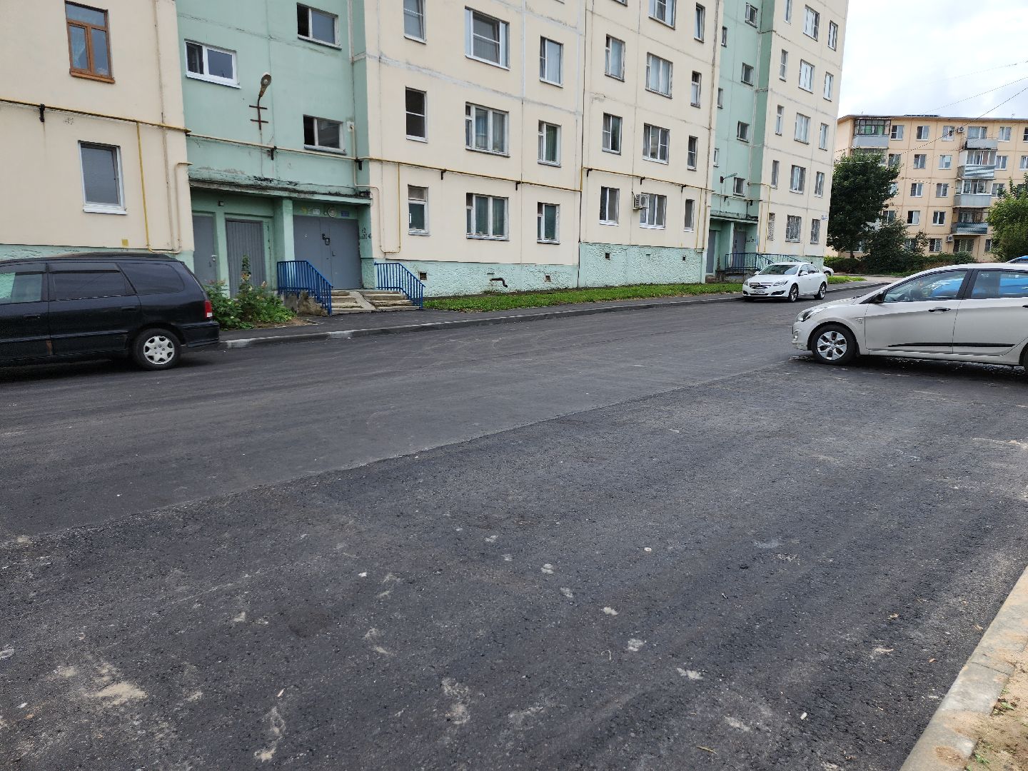 серпухов, подмосковье, комплексное благоустройство двора,