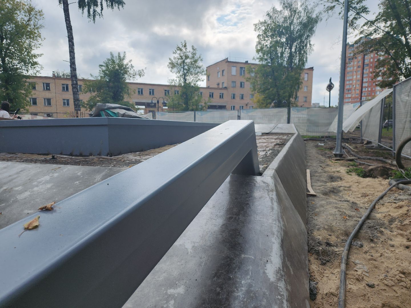 серпухов, подмосковье, строительство скейт площадки,