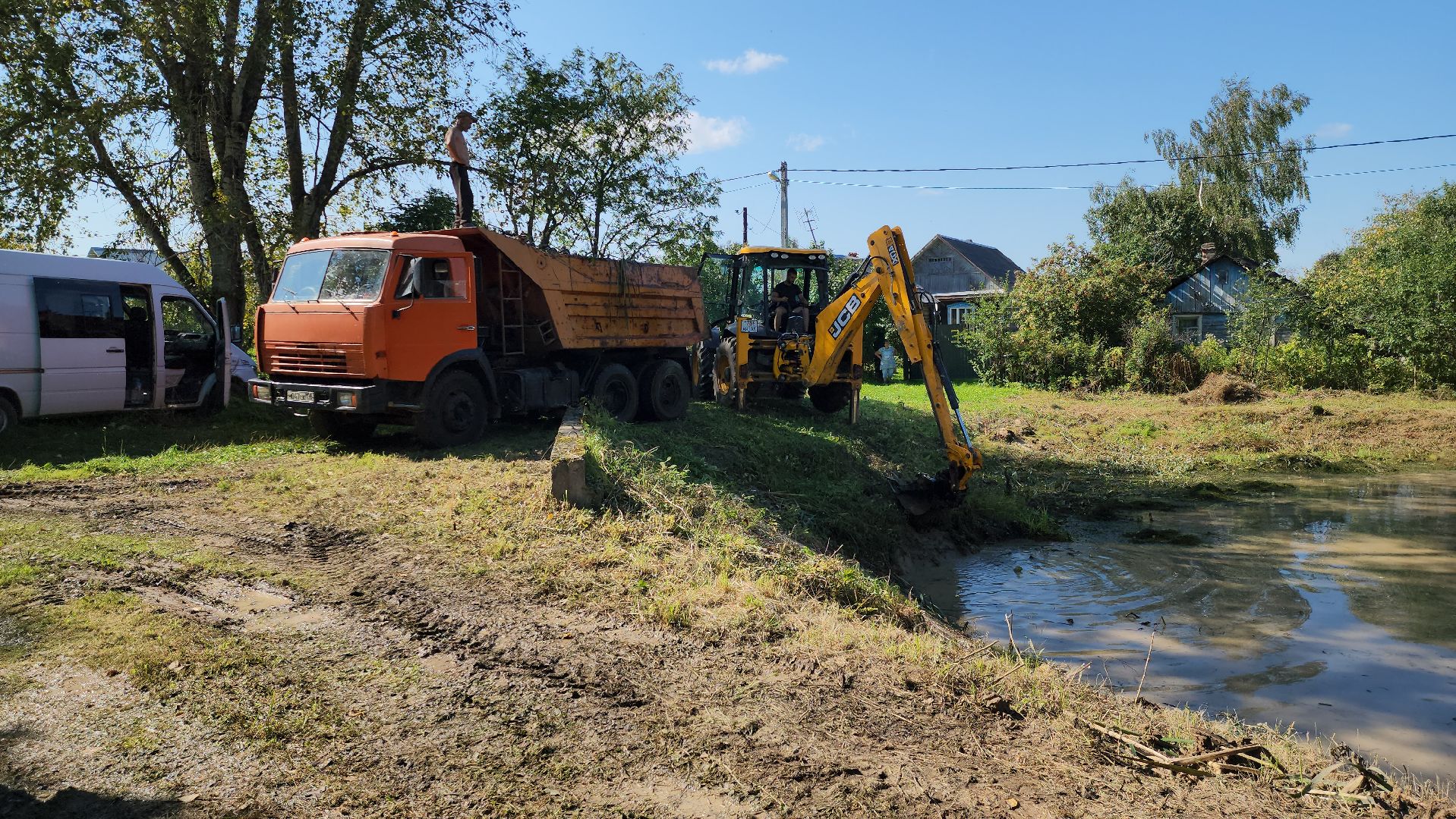 Противопожарный пруд, противопожарная безопасность, противопожарный водоем, можайск, калужское, можайский городской округ, московская область,