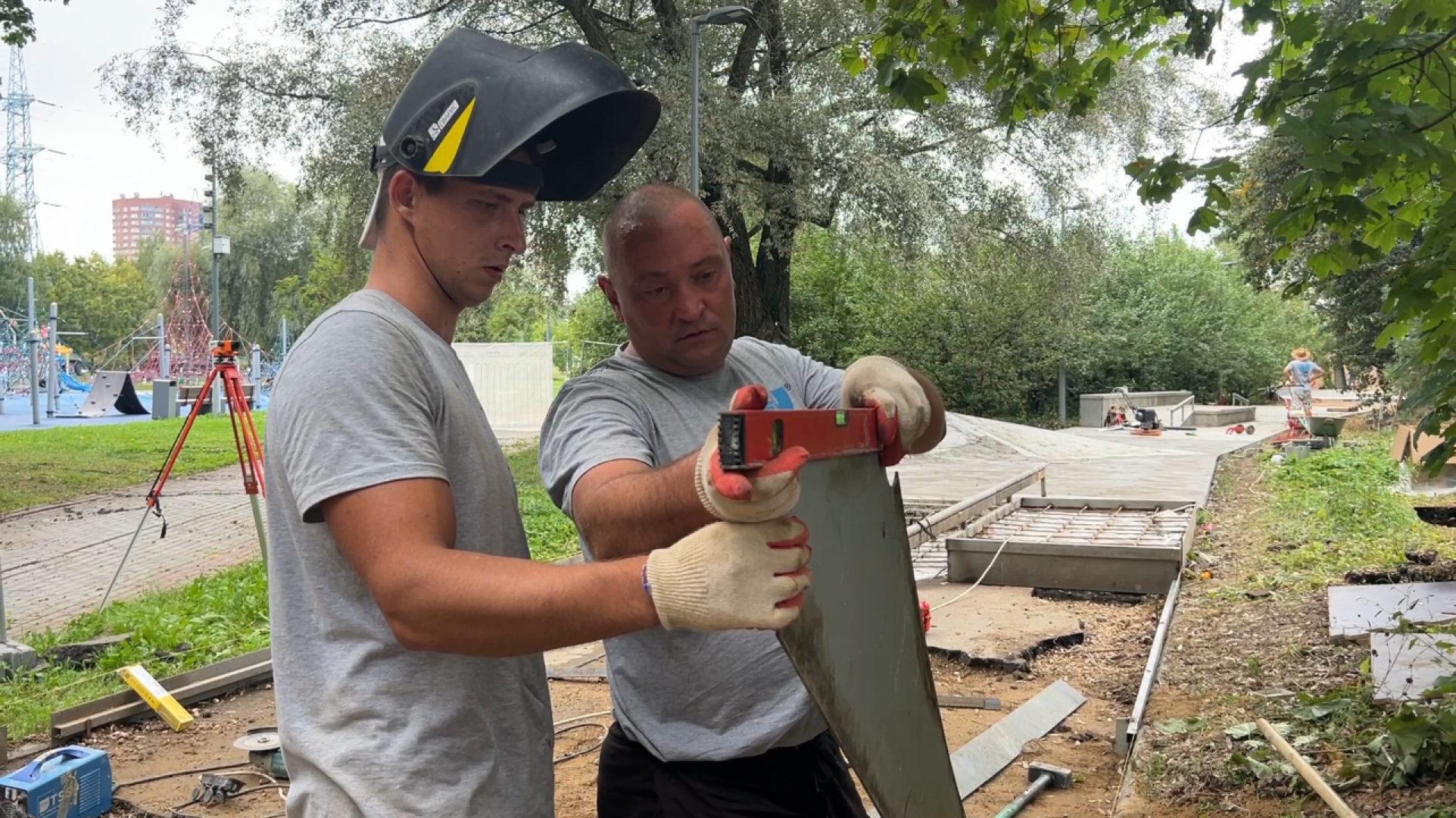 химки, сквер, благоустройство, активный отдых, скейт площадка, памп трек,