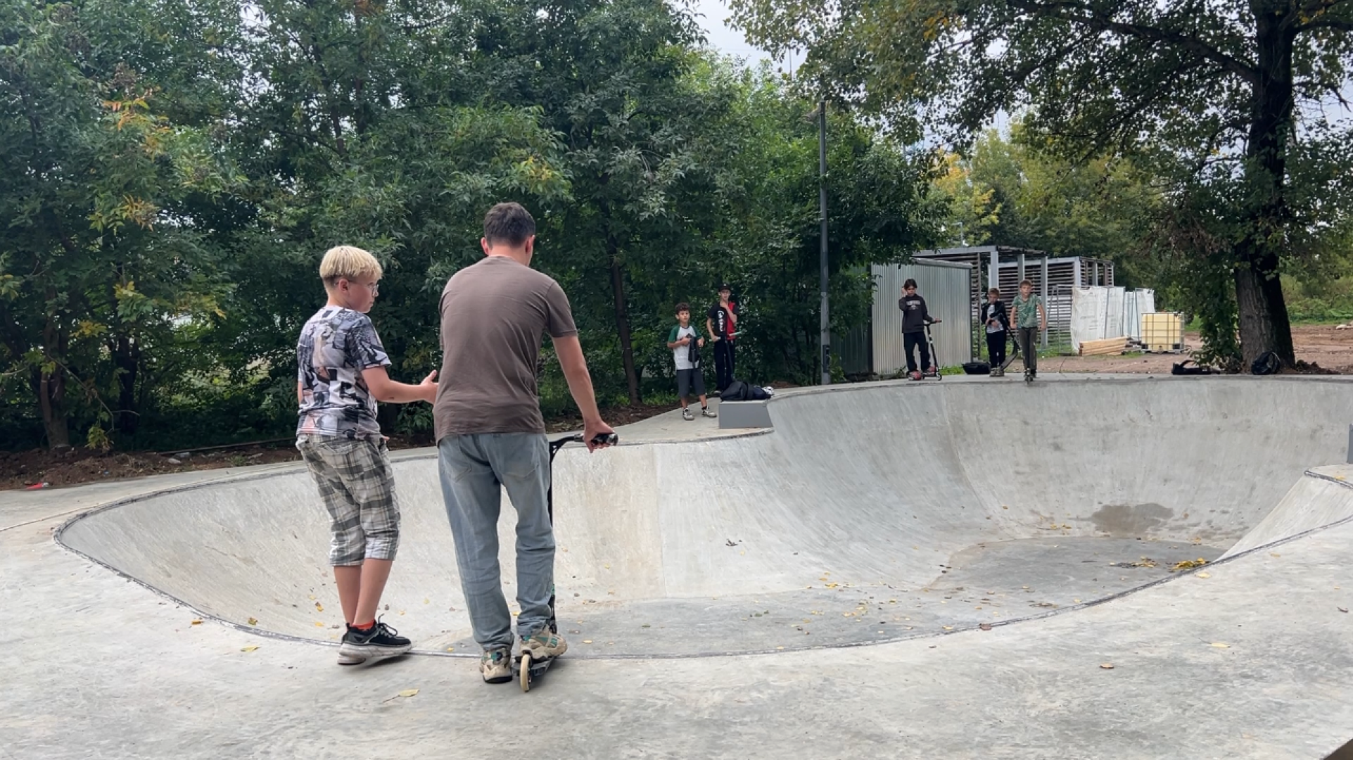 химки, сквер, благоустройство, активный отдых, скейт площадка, памп трек,