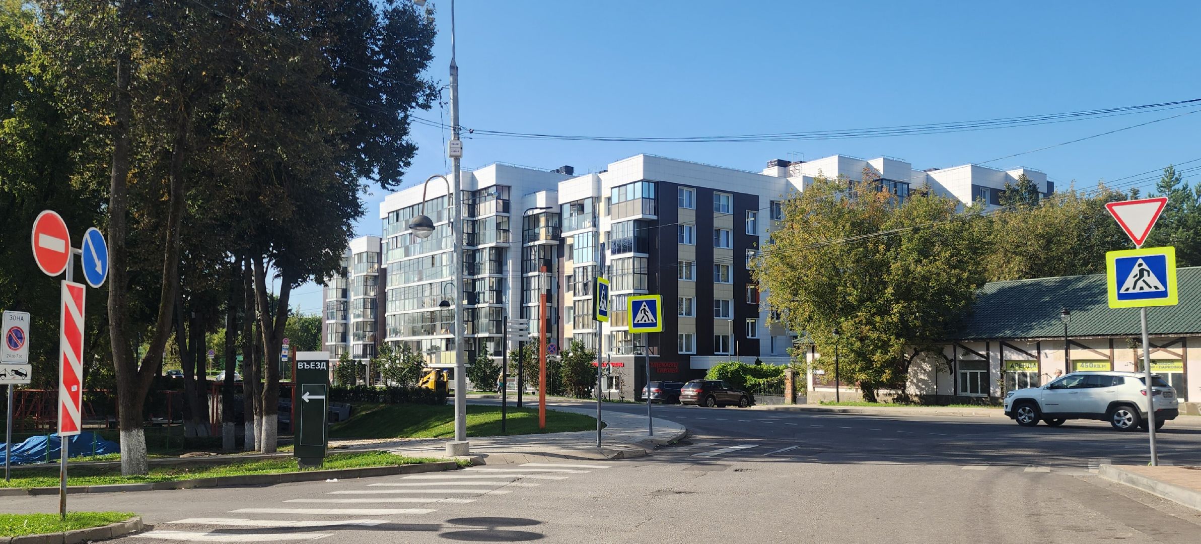 Звенигород, Строительство,