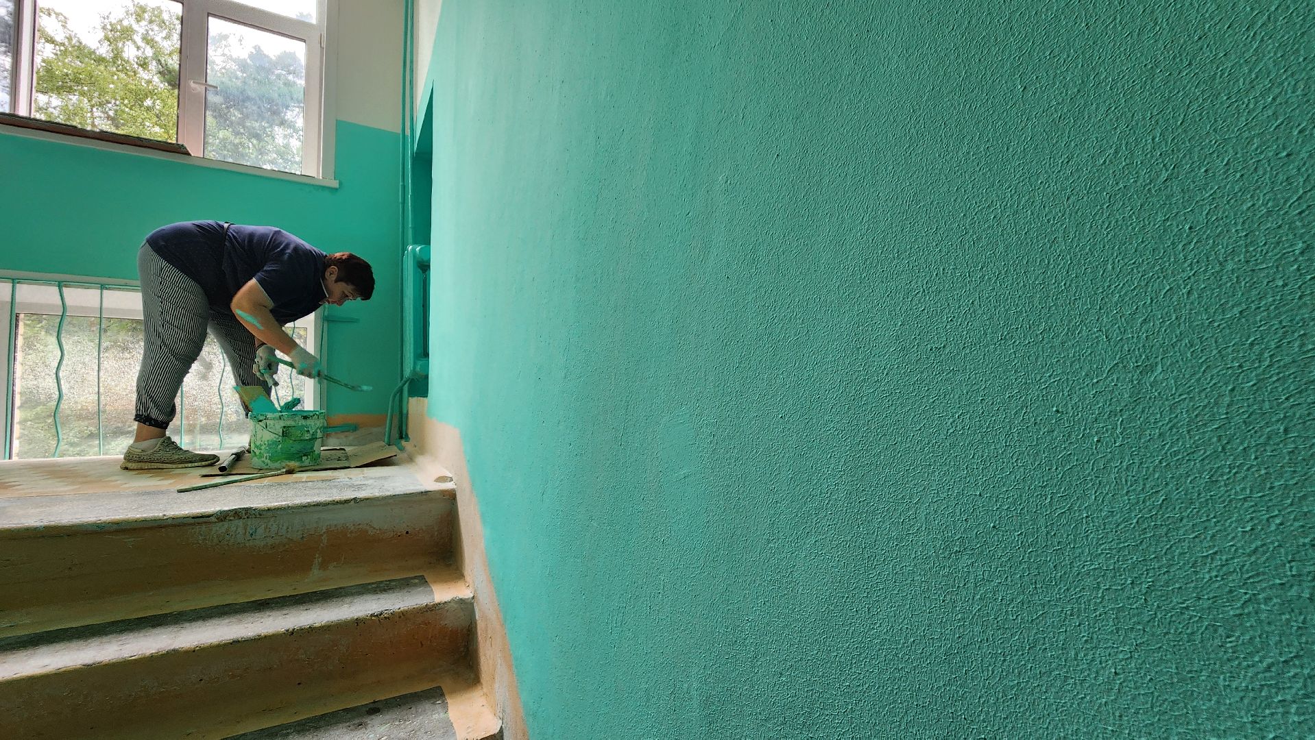 подъезды, ремонт, укп, жкх, ремонт подъездов многоквартирных домов, протвино, серпухов,