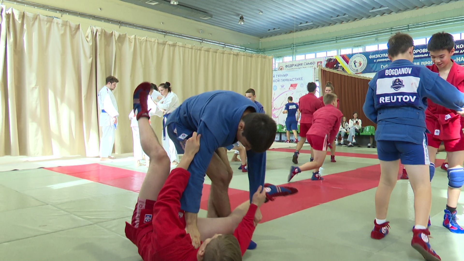 Реутов, спорт, самбо, дзюдо, Тамерлан Башаев, мастер-класс,