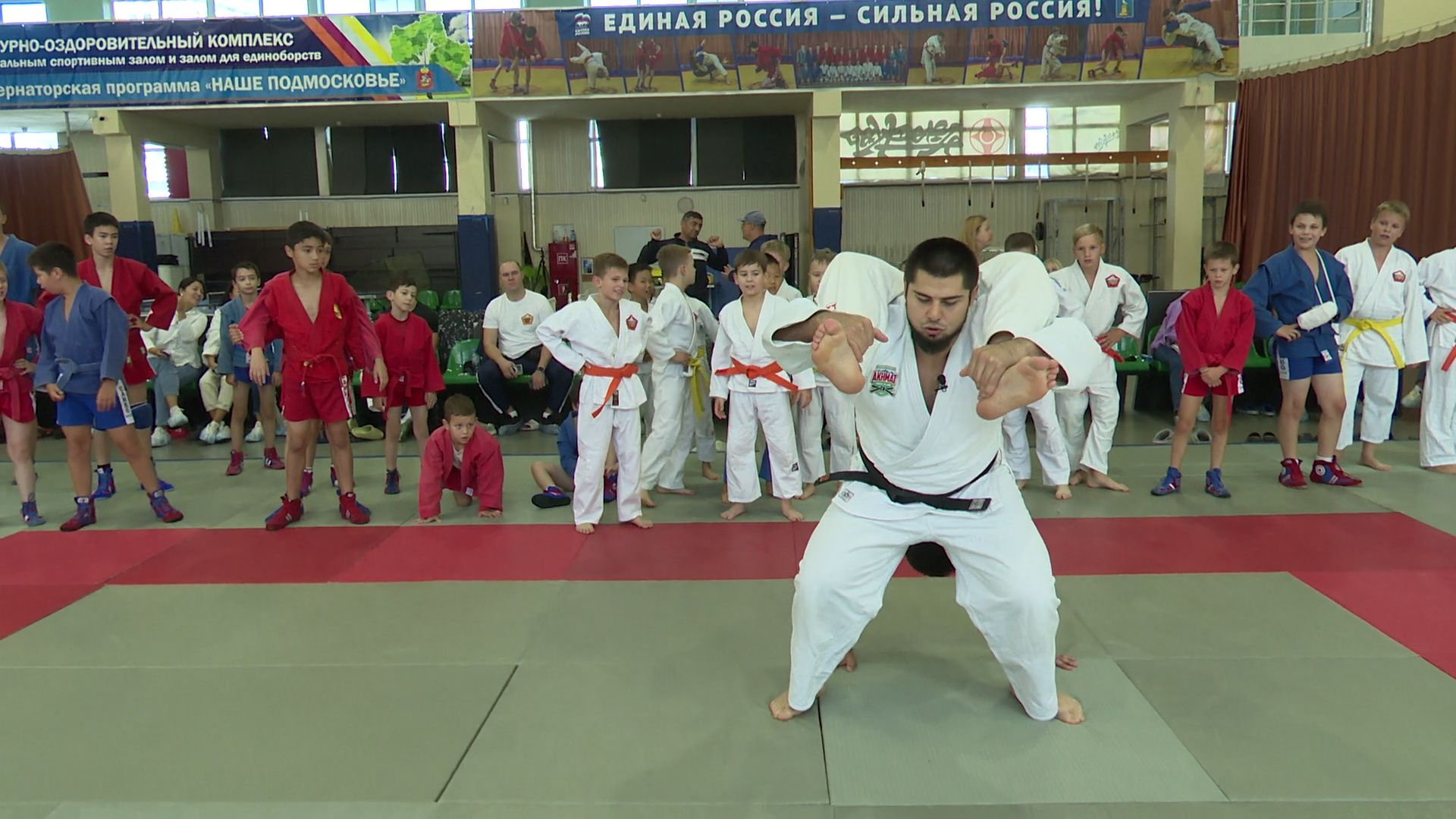 Реутов, спорт, самбо, дзюдо, Тамерлан Башаев, мастер-класс,