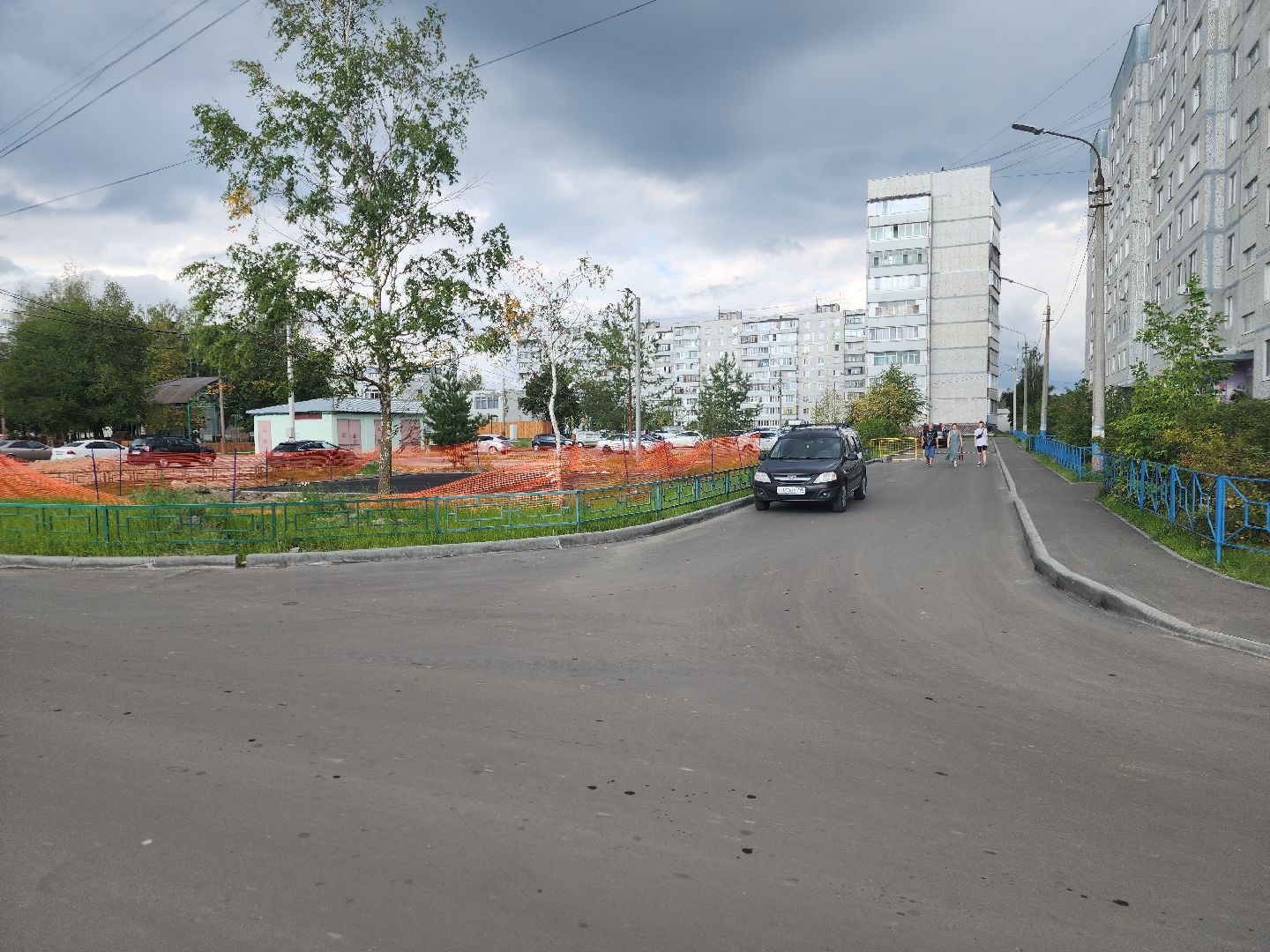 Строительство детской площадки, орехово-зуевский округ, давыдово,