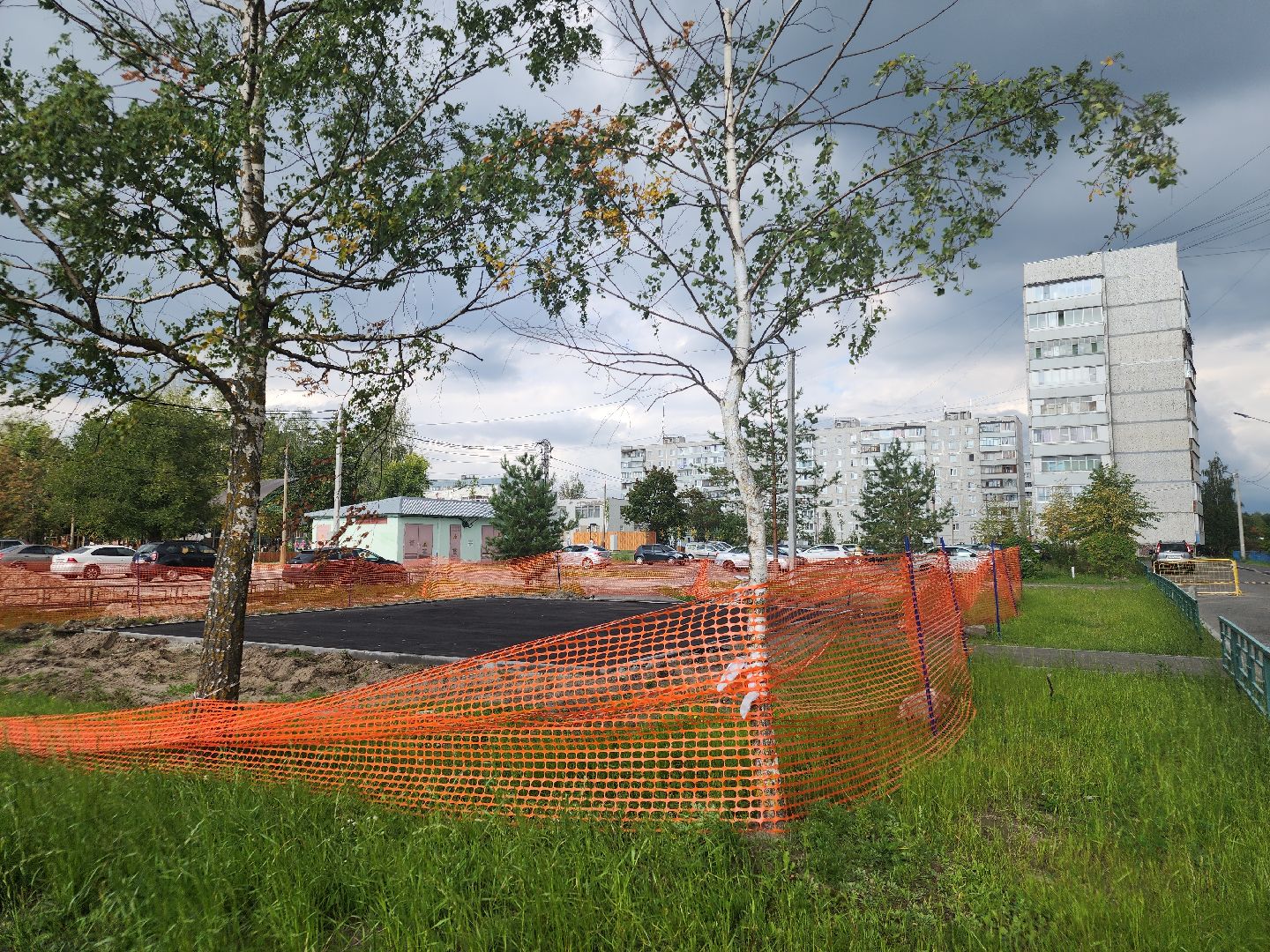 Строительство детской площадки, орехово-зуевский округ, давыдово,