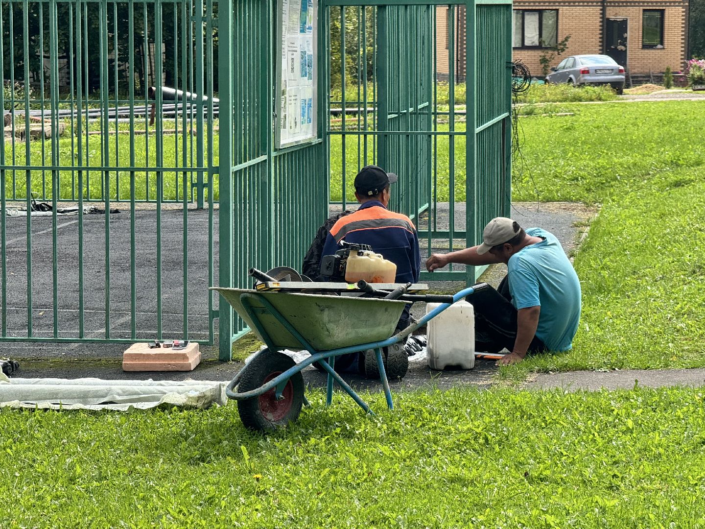 шаховская, обращения жителей, турники, установка турника,