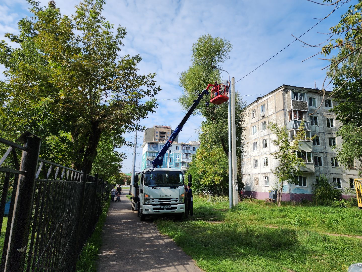 серпухов, подмосковье, благоустройство, освещение, освещение улиц,