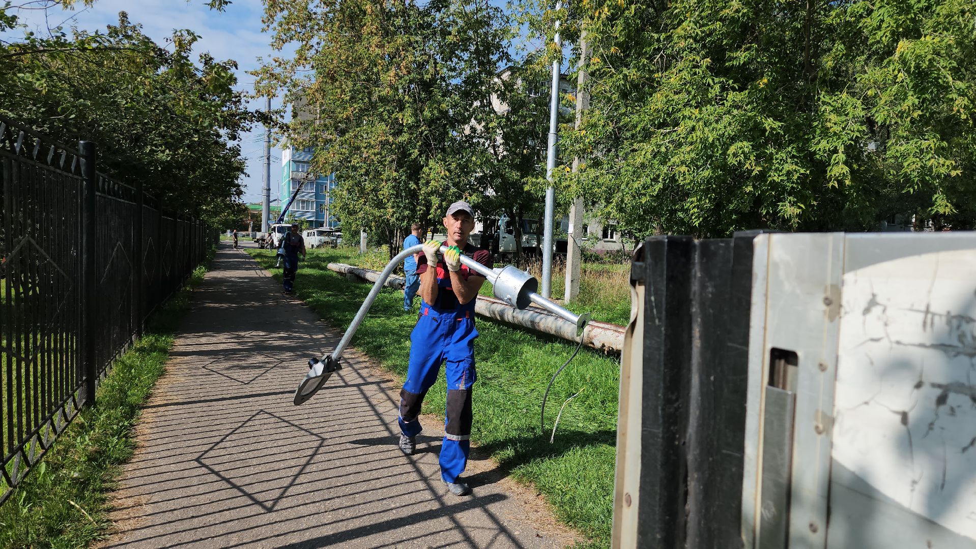 серпухов, подмосковье, благоустройство, освещение, освещение улиц,