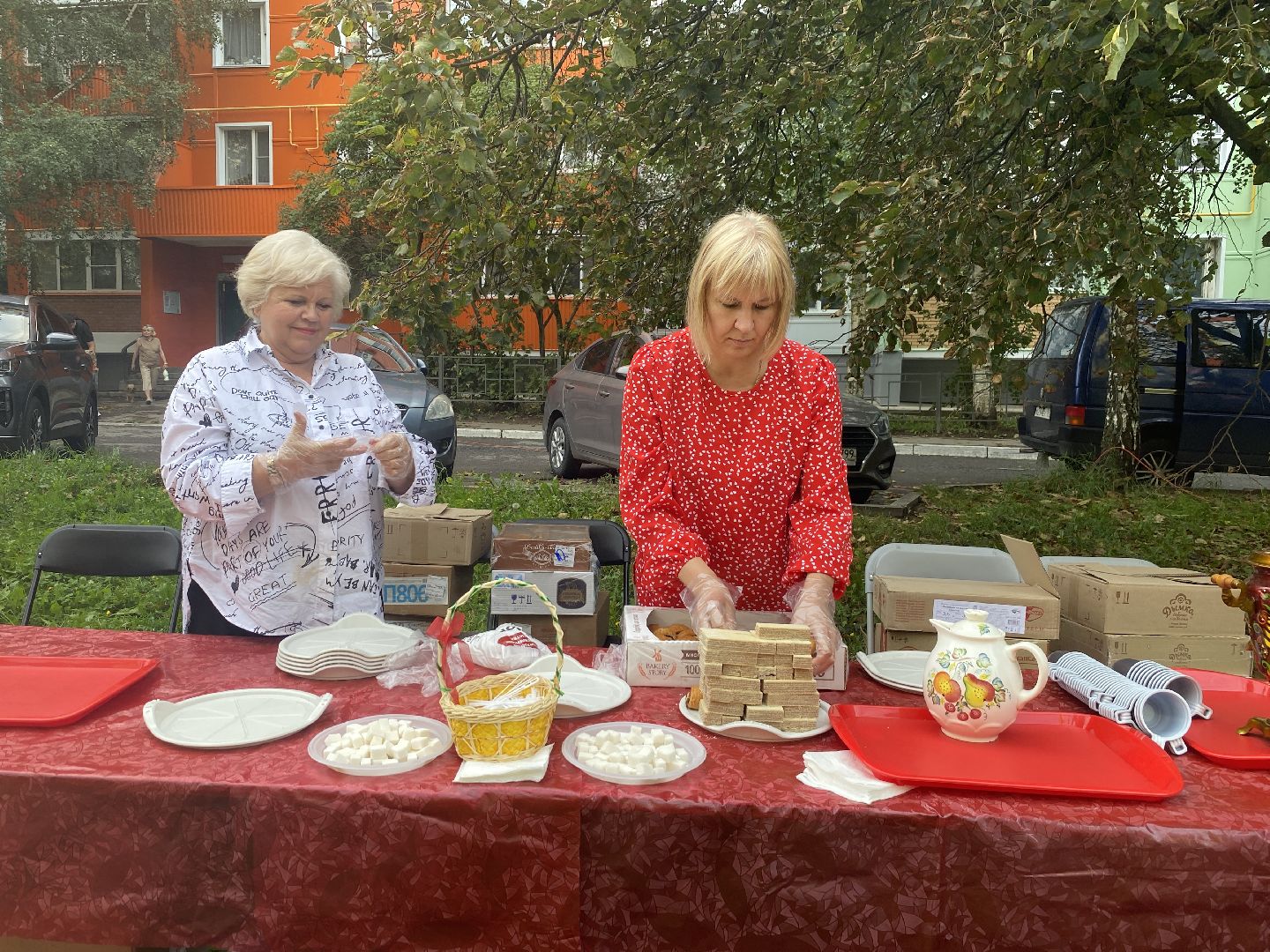 праздник двора, чествование юбиляров, власиха мкр солнечный, молодые семьи власихи, Власиха Солнечная,