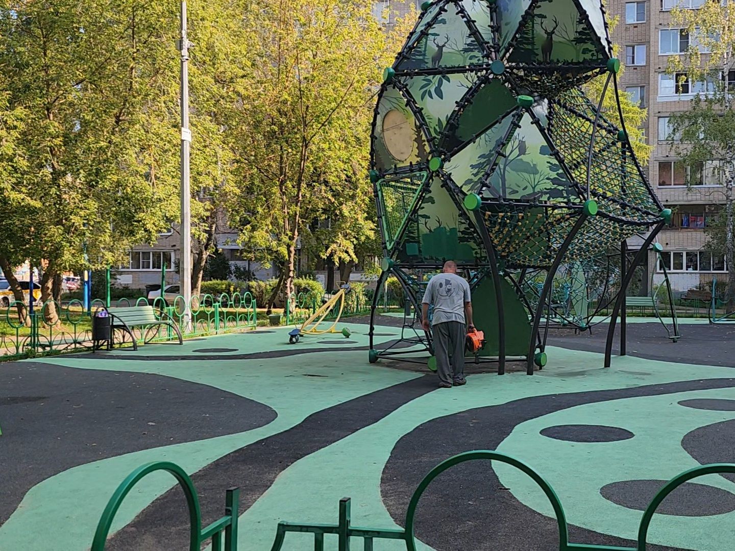 Дубна, ЖКХ, Ремонт, Детские площадки, игровые элементы, коммунальные службы,