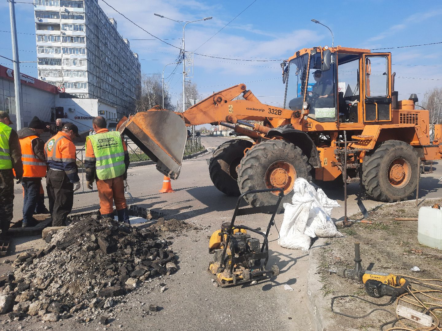 Дорожный ремонт, Дорожный службы, ЖКХ, Ремонт, Шатура