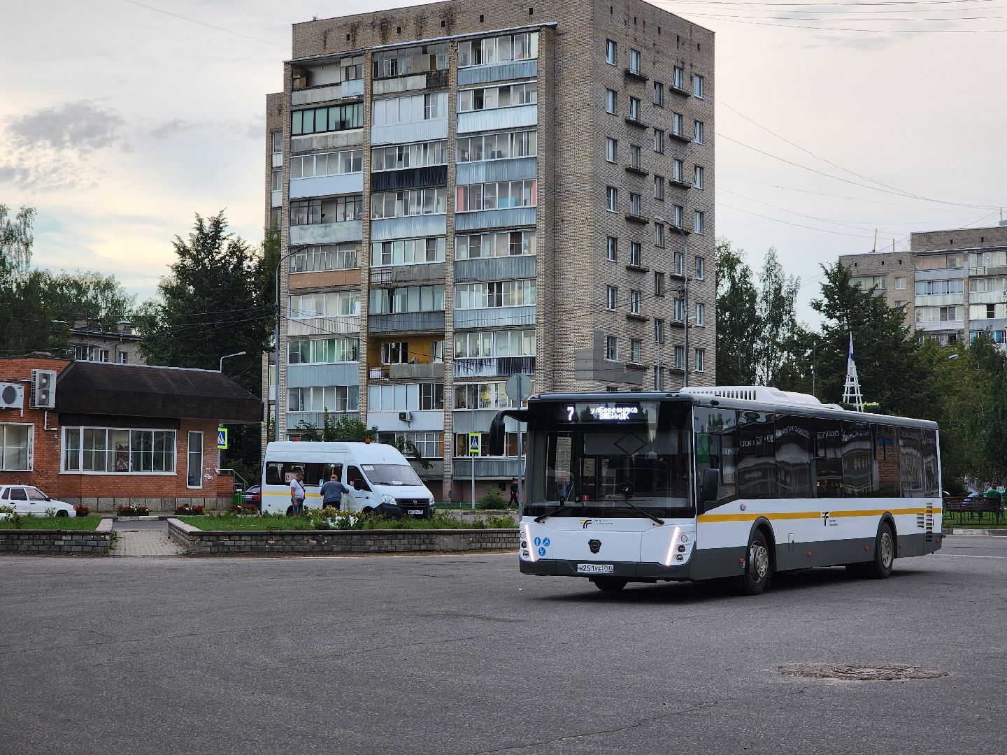 Дубна, Мострансавто, Новый автобус, Лиаз, Транспорт,