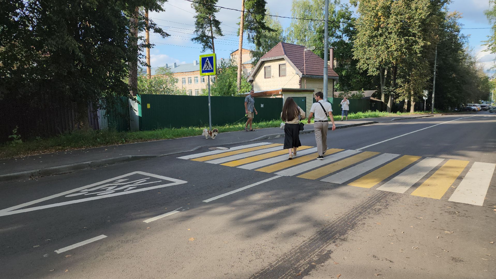 пушкино, дорожный ремонт, дорожный знак, тротуары, автобусная остановка, асфальтирование дорог,