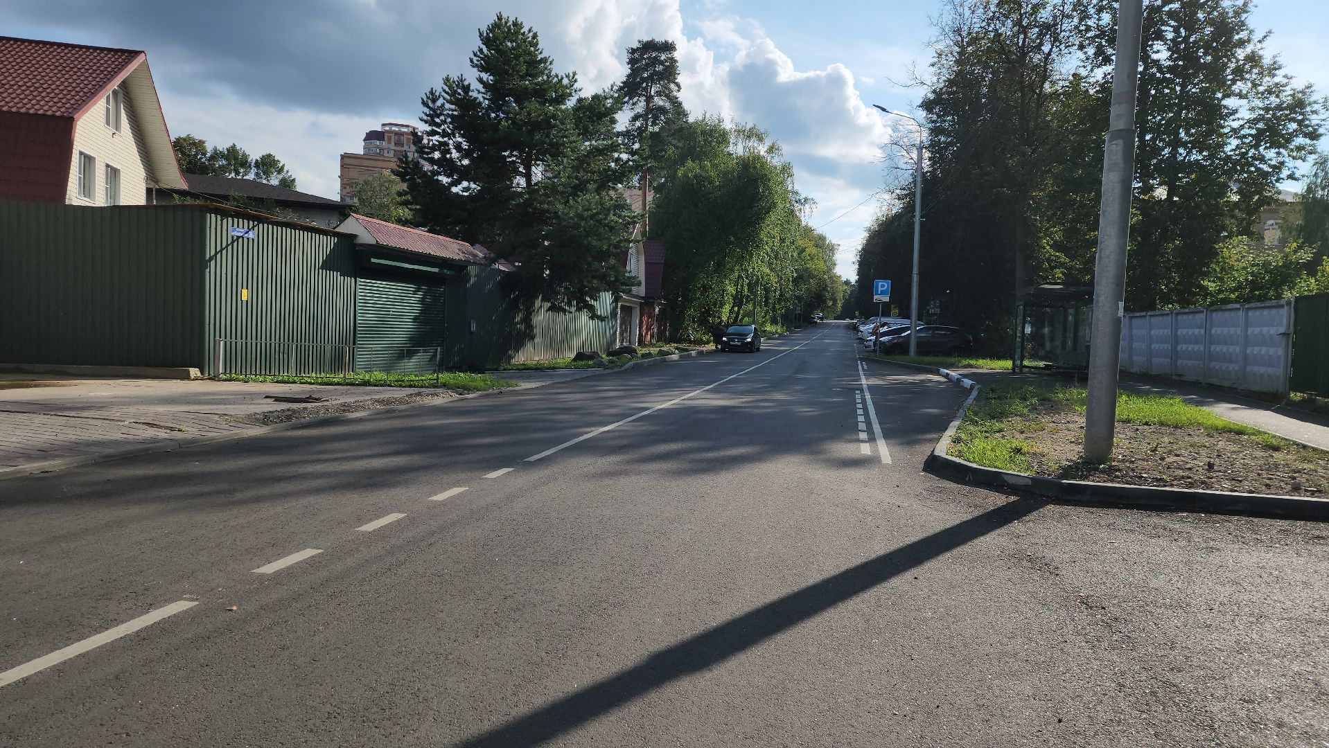 пушкино, дорожный ремонт, дорожный знак, тротуары, автобусная остановка, асфальтирование дорог,