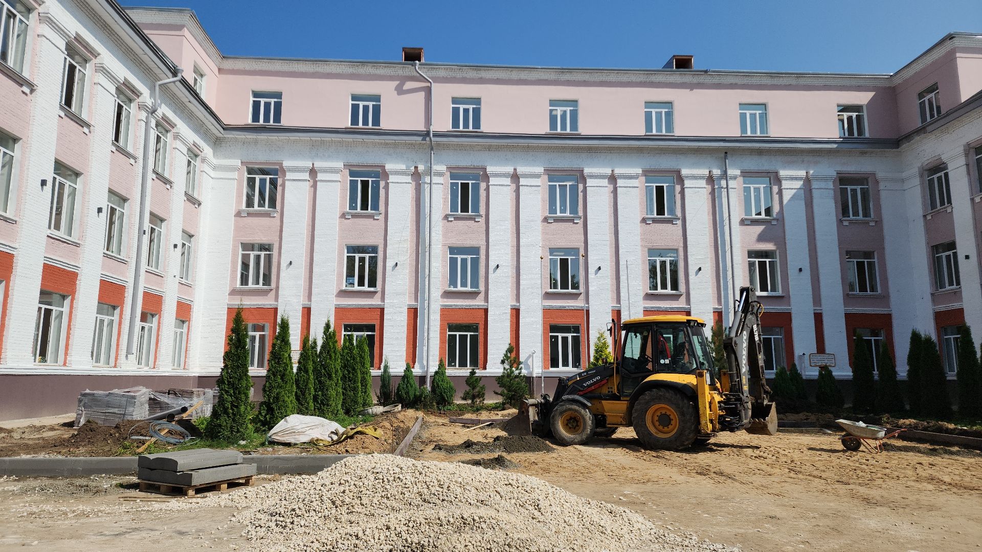 капремонт, капремонт школы, капитальный ремонт, электросталь, министр, министерство строительного комплекса, Марат Сибатулин, образование, строительство, начало учебного года,