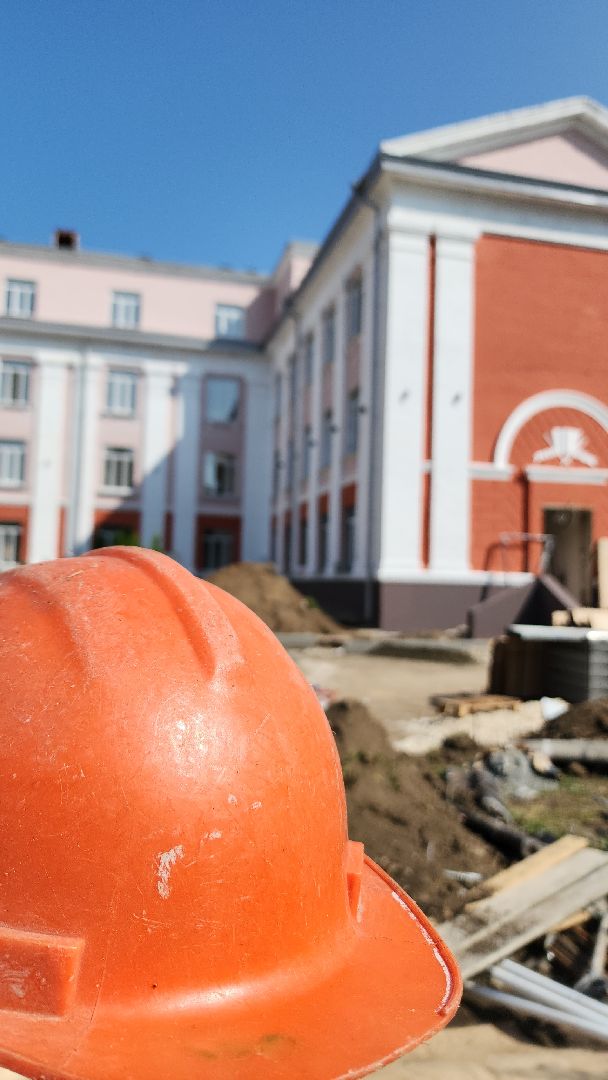 капремонт, капремонт школы, капитальный ремонт, электросталь, министр, министерство строительного комплекса, Марат Сибатулин, образование, строительство, начало учебного года,