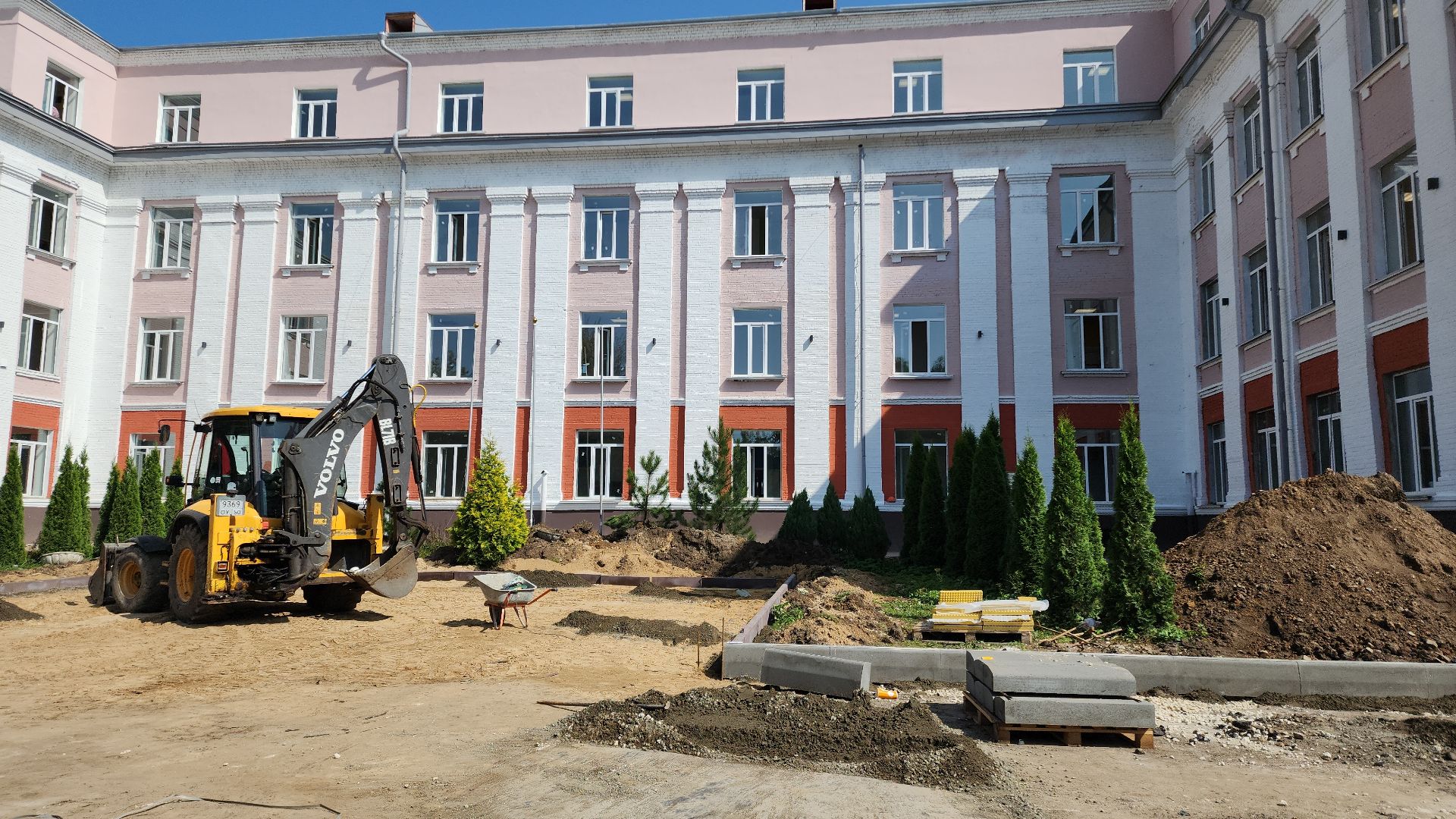 капремонт, капремонт школы, капитальный ремонт, электросталь, министр, министерство строительного комплекса, Марат Сибатулин, образование, строительство, начало учебного года,