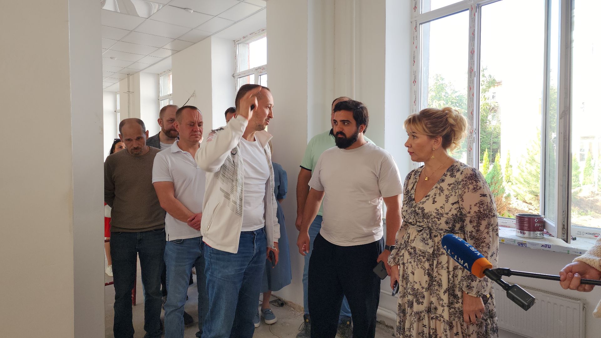 капремонт, капремонт школы, капитальный ремонт, электросталь, министр, министерство строительного комплекса, Марат Сибатулин, образование, строительство, начало учебного года,