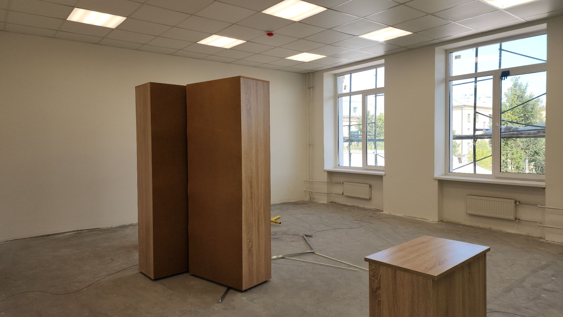 капремонт, капремонт школы, капитальный ремонт, электросталь, министр, министерство строительного комплекса, Марат Сибатулин, образование, строительство, начало учебного года,