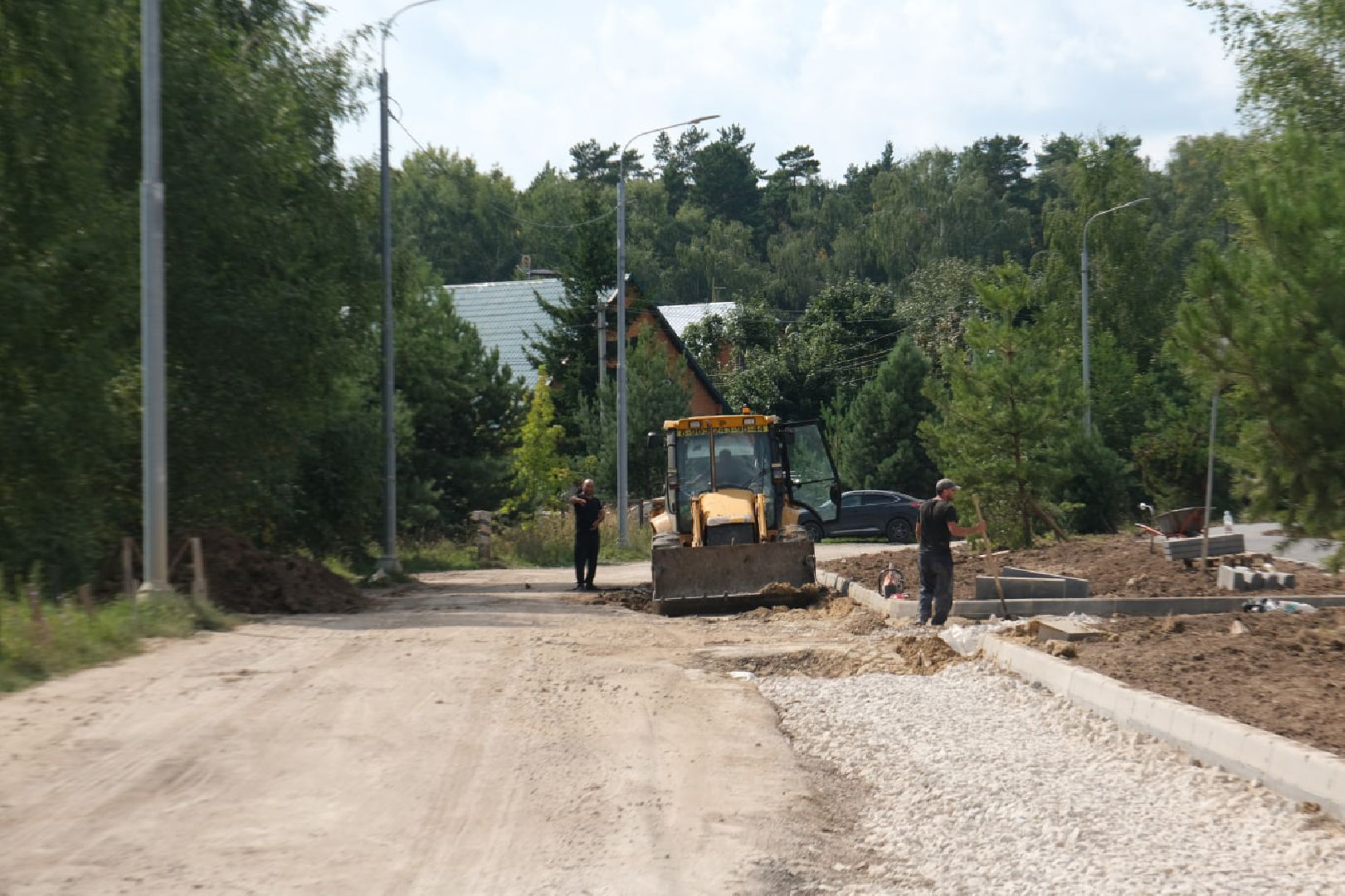 пущино, серпухов, дороги, тротуар,