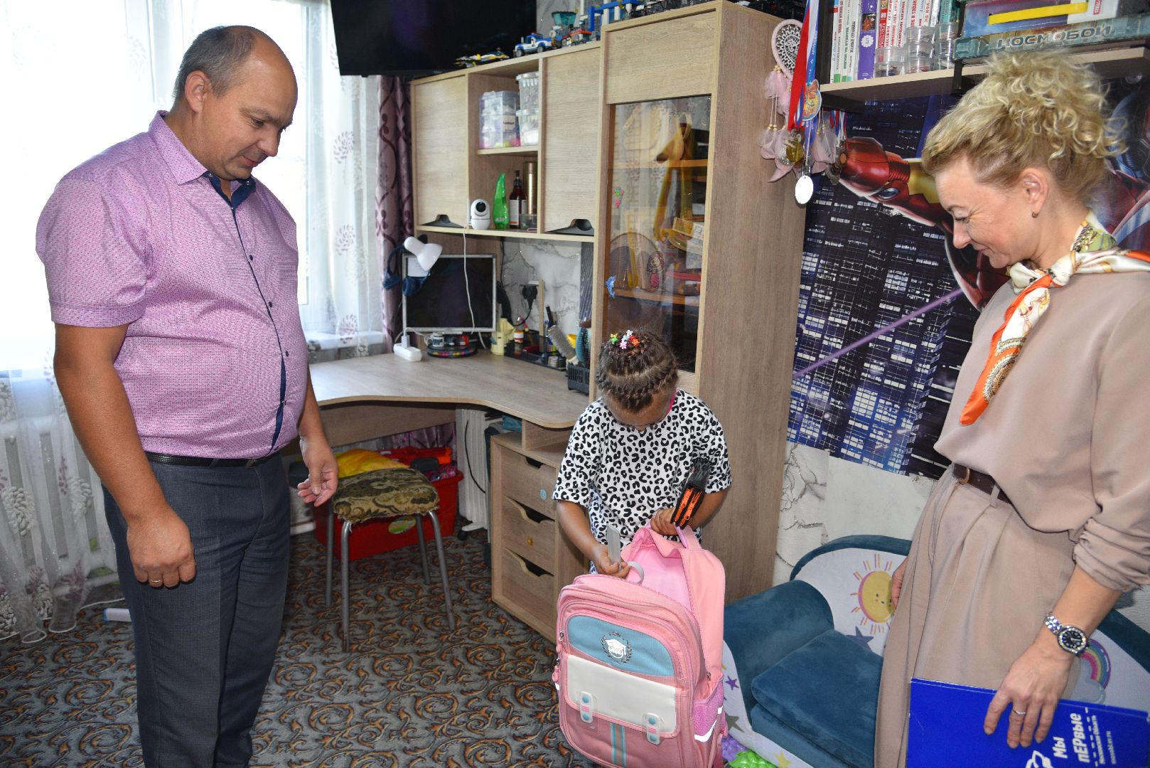 лотошино, собери ребёнка в школу, акция, школа, образование,