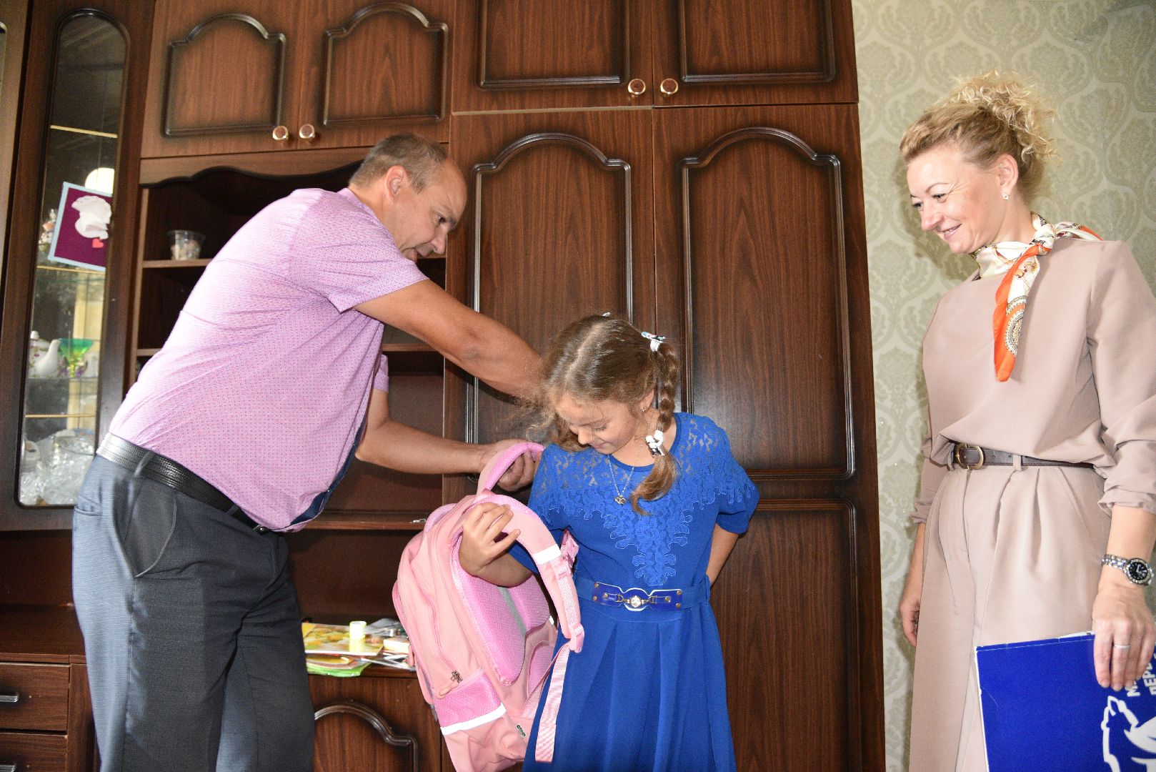 лотошино, собери ребёнка в школу, акция, школа, образование,