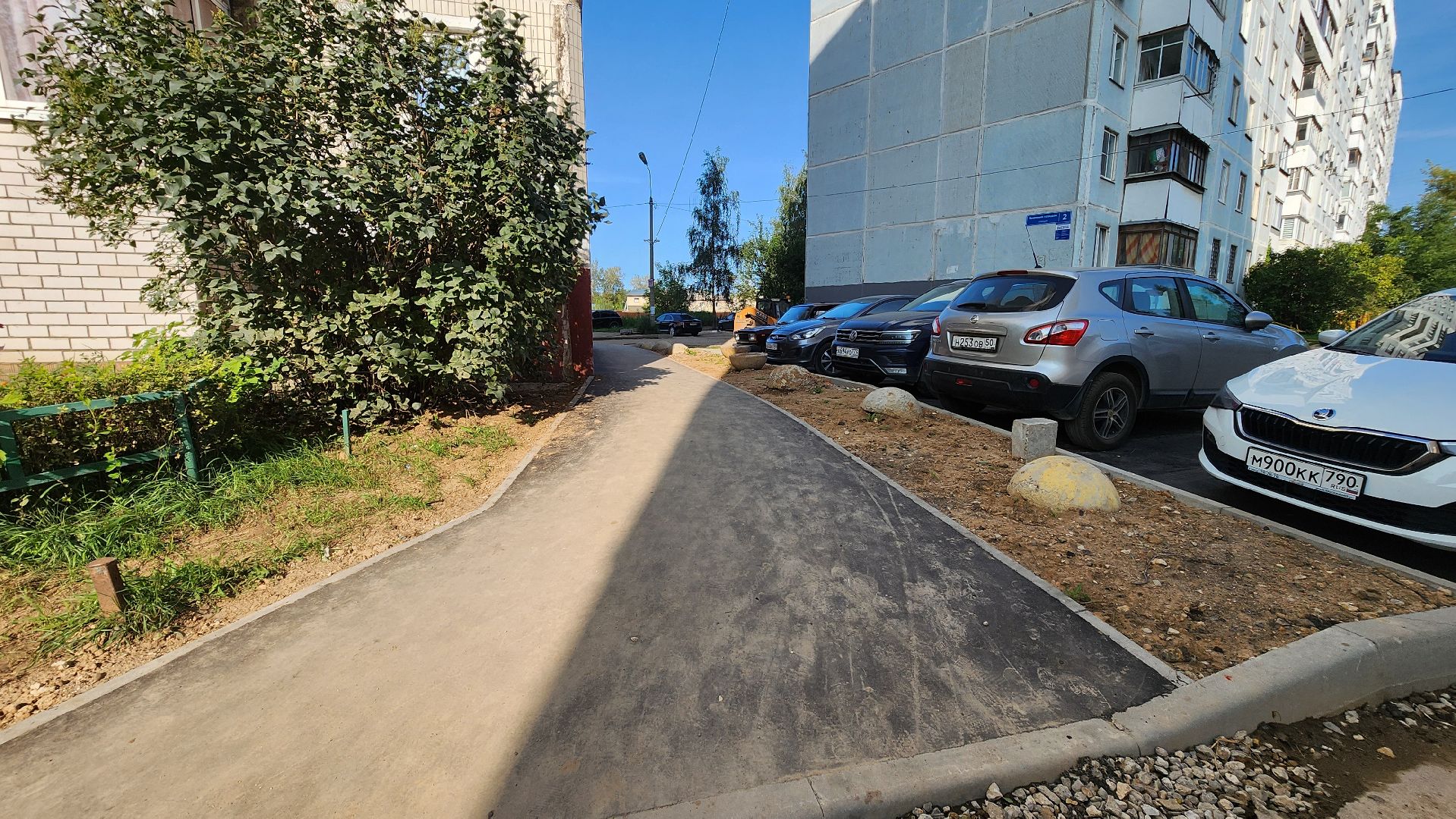 Солнечногорск, благоустройство, Военный городок, новая парковка,