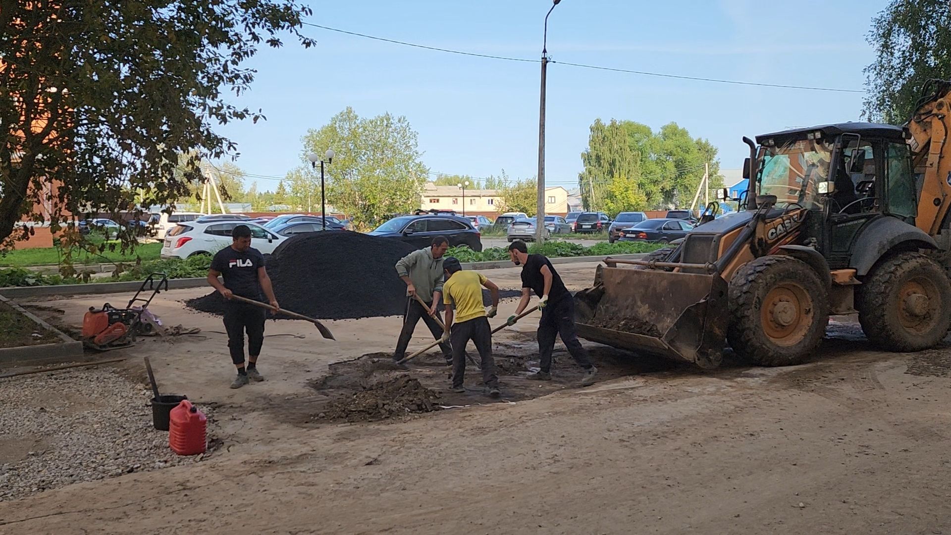 Солнечногорск, благоустройство, Военный городок, новая парковка,
