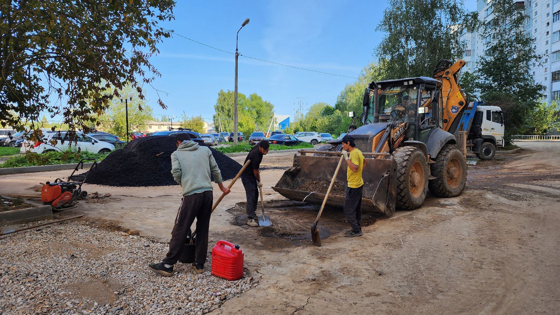 Солнечногорск, благоустройство, Военный городок, новая парковка,