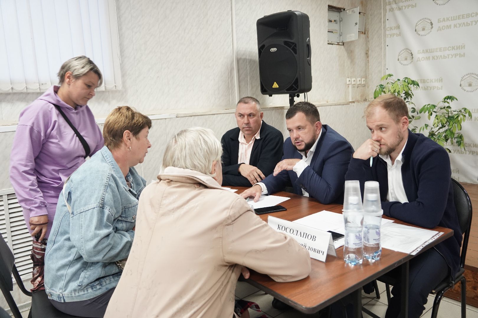 выездная администрация, Большая Шатура, Бакшеево, диалог с властью,