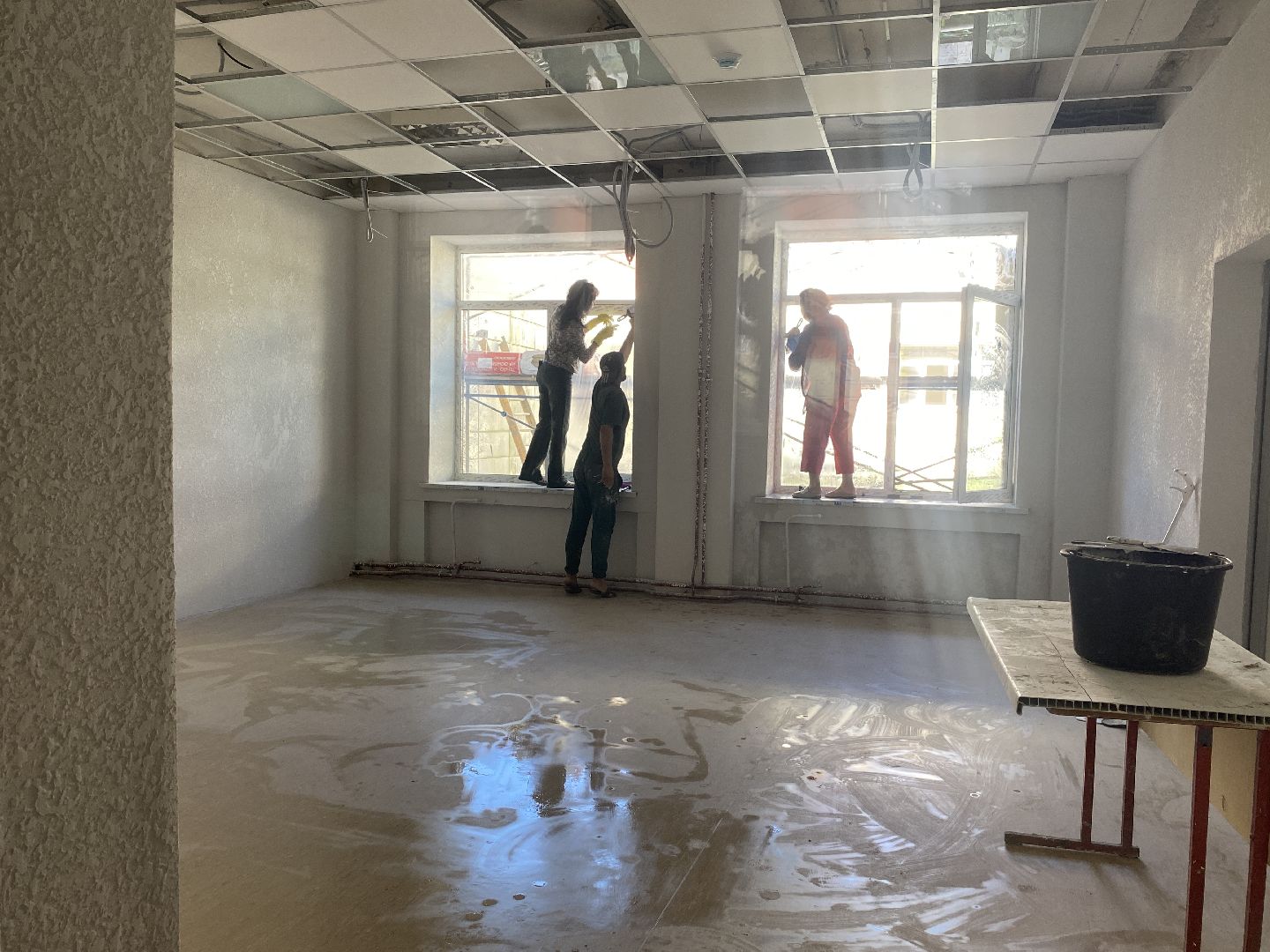 капремонт школы, школа попова власиха, капитальный ремонт школа власиха, капремонт школы Попова, Власиха Поповка,