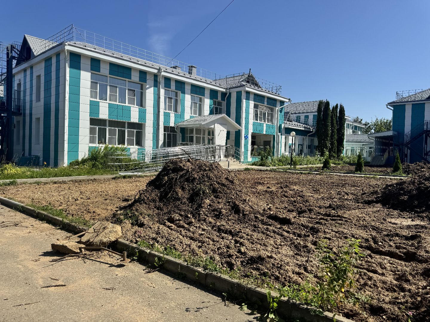 шаховская, благоустройство, детский сад,