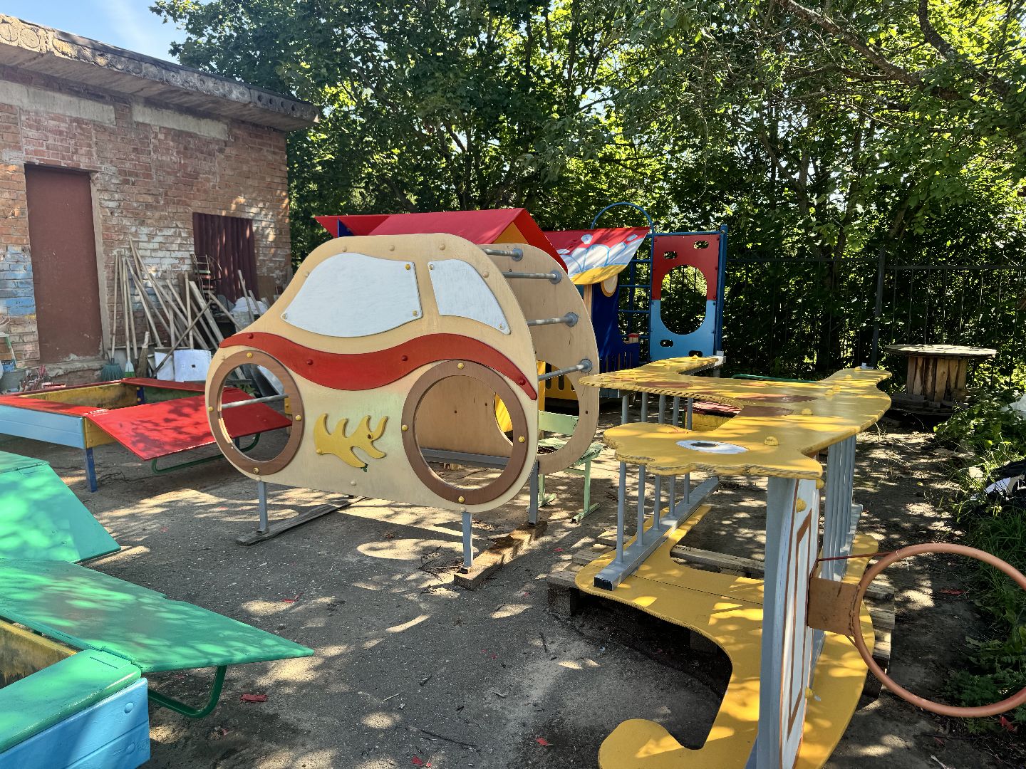 шаховская, благоустройство, детский сад,