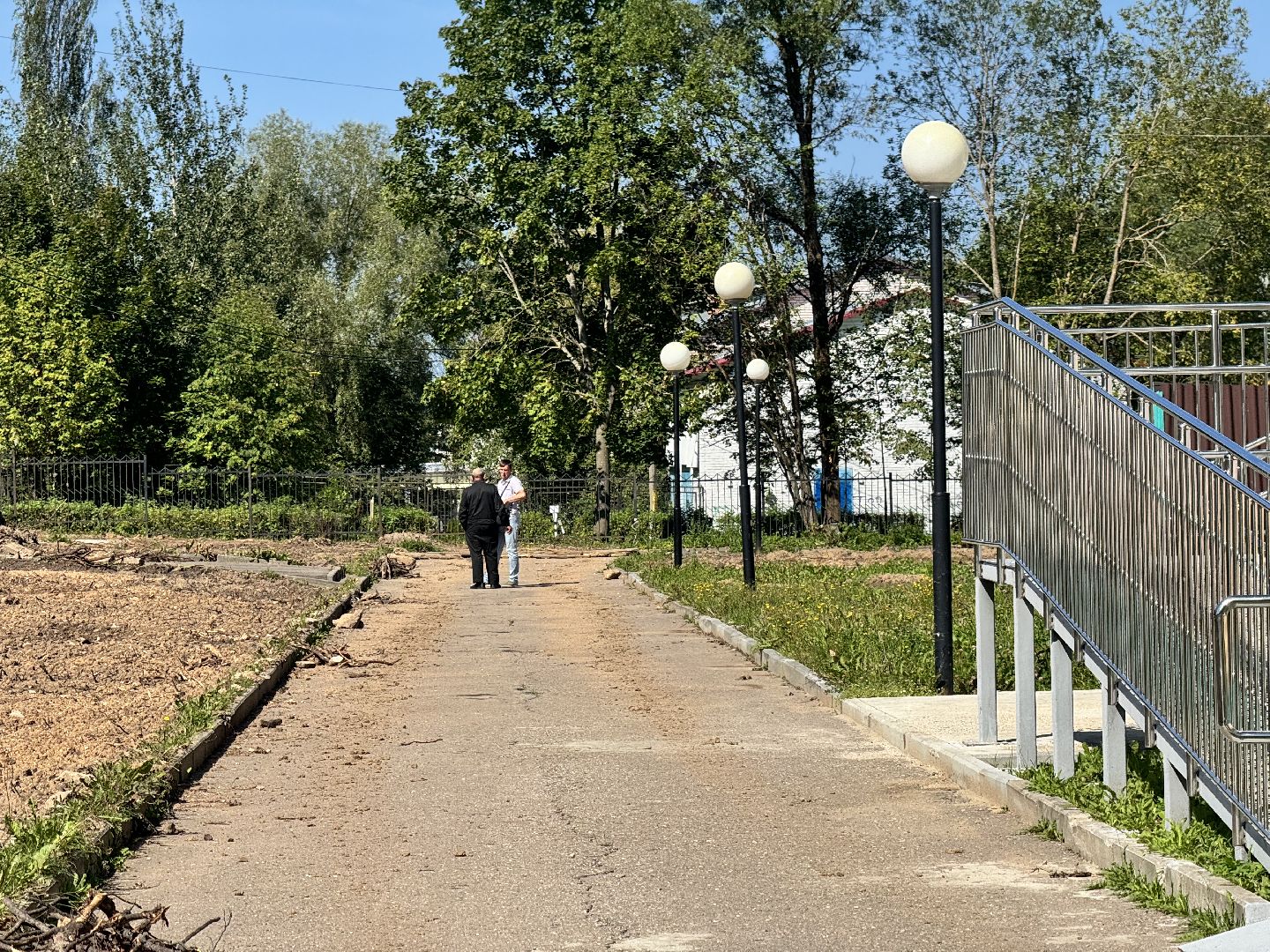 шаховская, благоустройство, детский сад,
