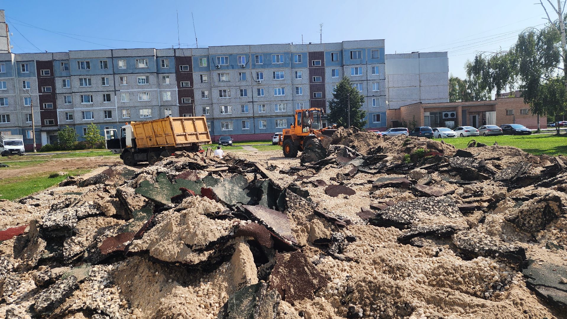 ДИП, детская площадка, Шатура, благоустройство,