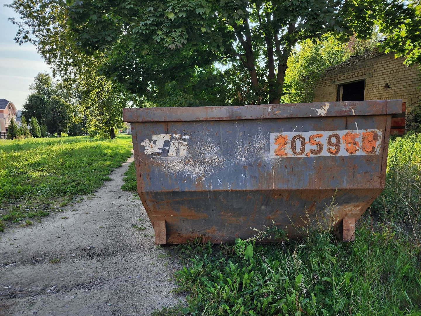 мусор, незаконная свалка, контейнеры, Старая Купавна, Богородский городской округ,