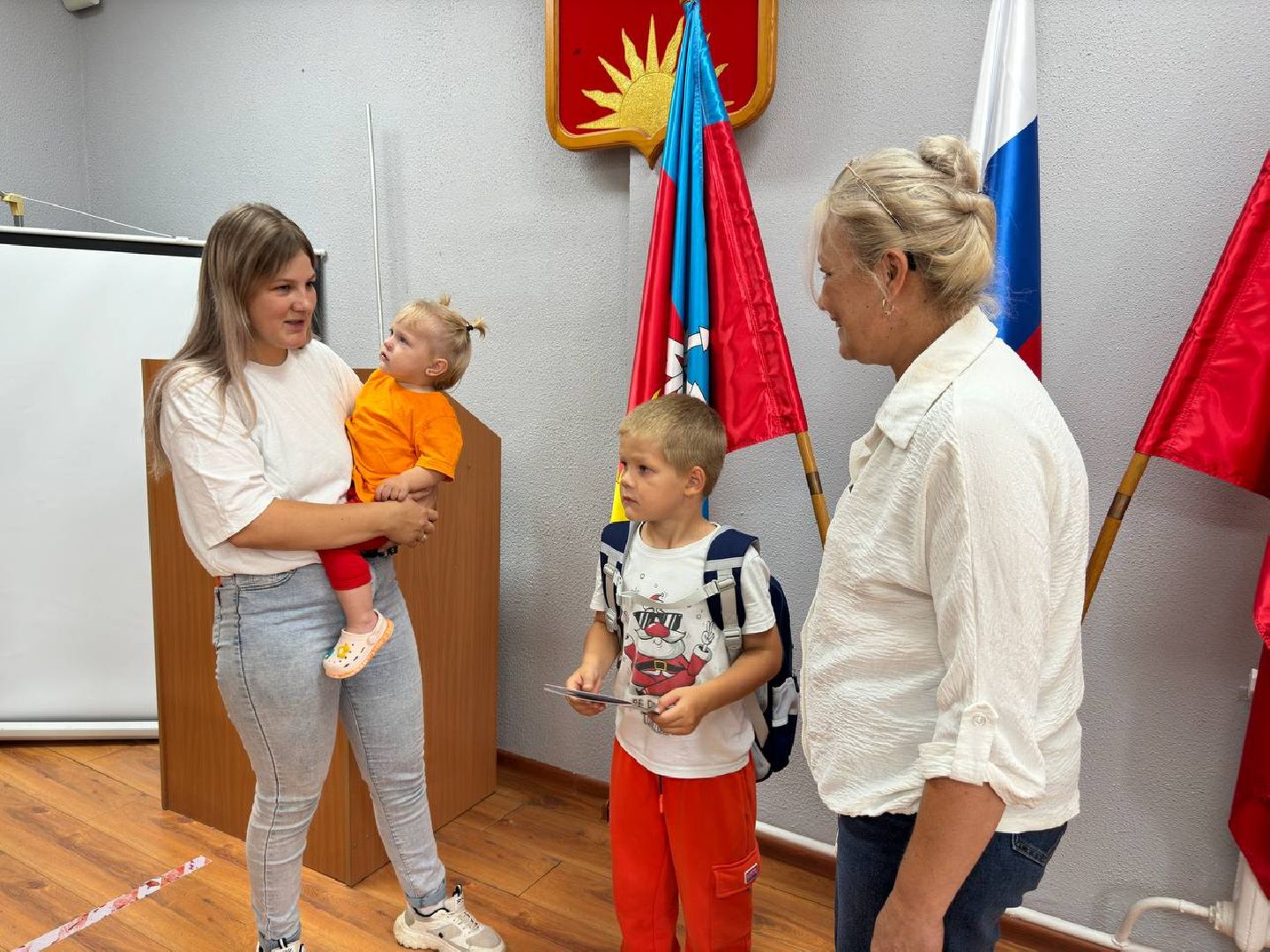 сын участника СВО, первый класс, городской округ восход, губернатор воробьев, помощь детям,