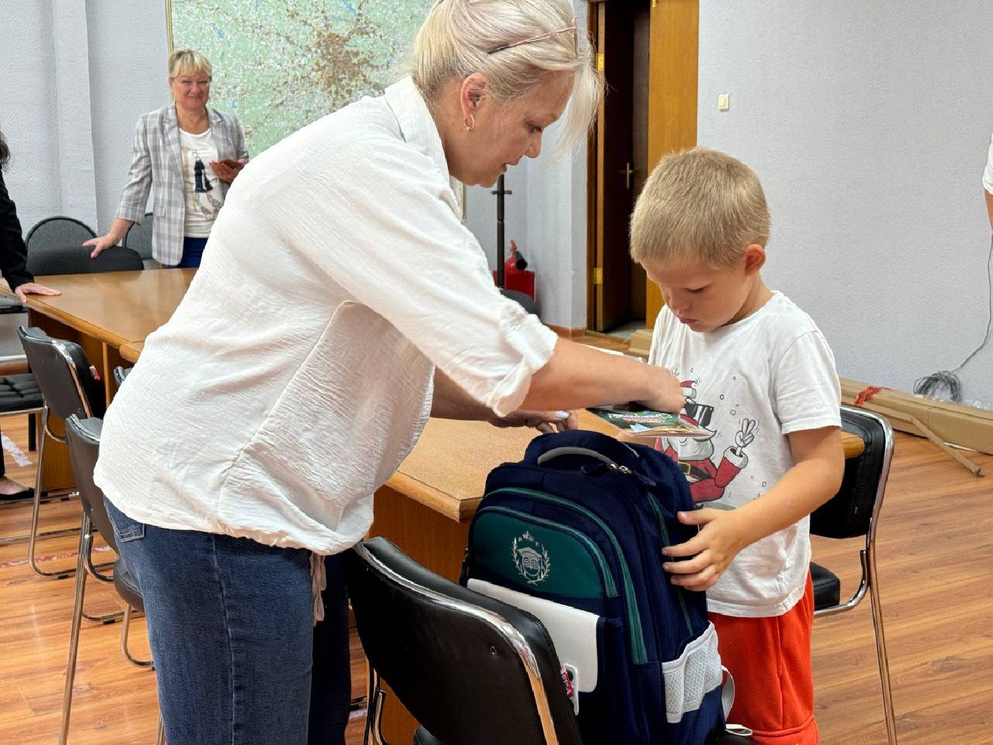 сын участника СВО, первый класс, городской округ восход, губернатор воробьев, помощь детям,