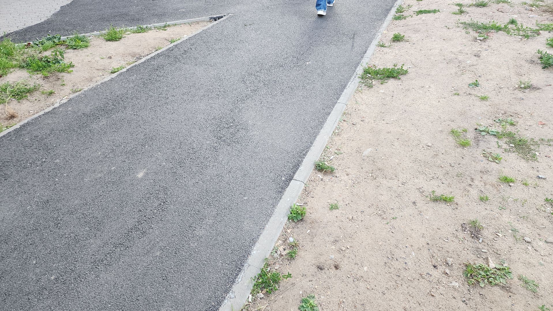 пушкино, народная тропа, асфальтовое покрытие, асфальтирование улицы, дорожный ремонт,